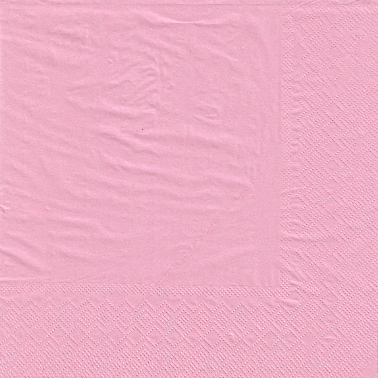 Baby Pink Dinner Napkins / Serviettes (Pack of 50)