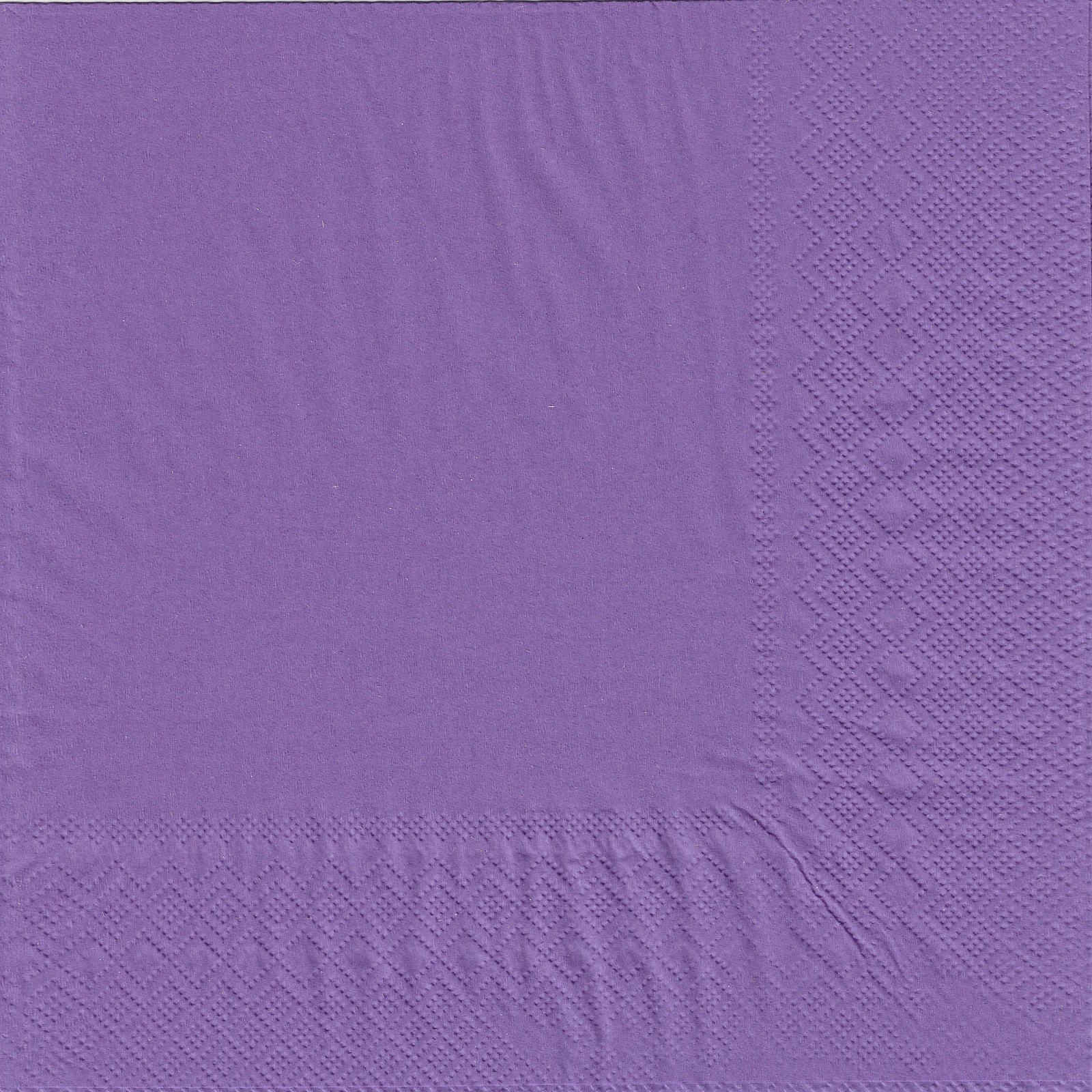 Purple Dinner Napkins / Serviettes (Pack of 50)