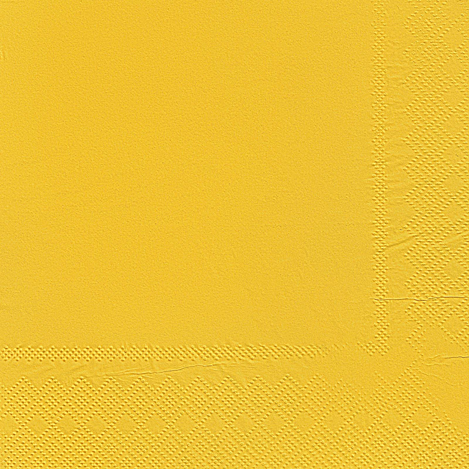 Yellow Lunch Napkins / Serviettes (Pack of 50)