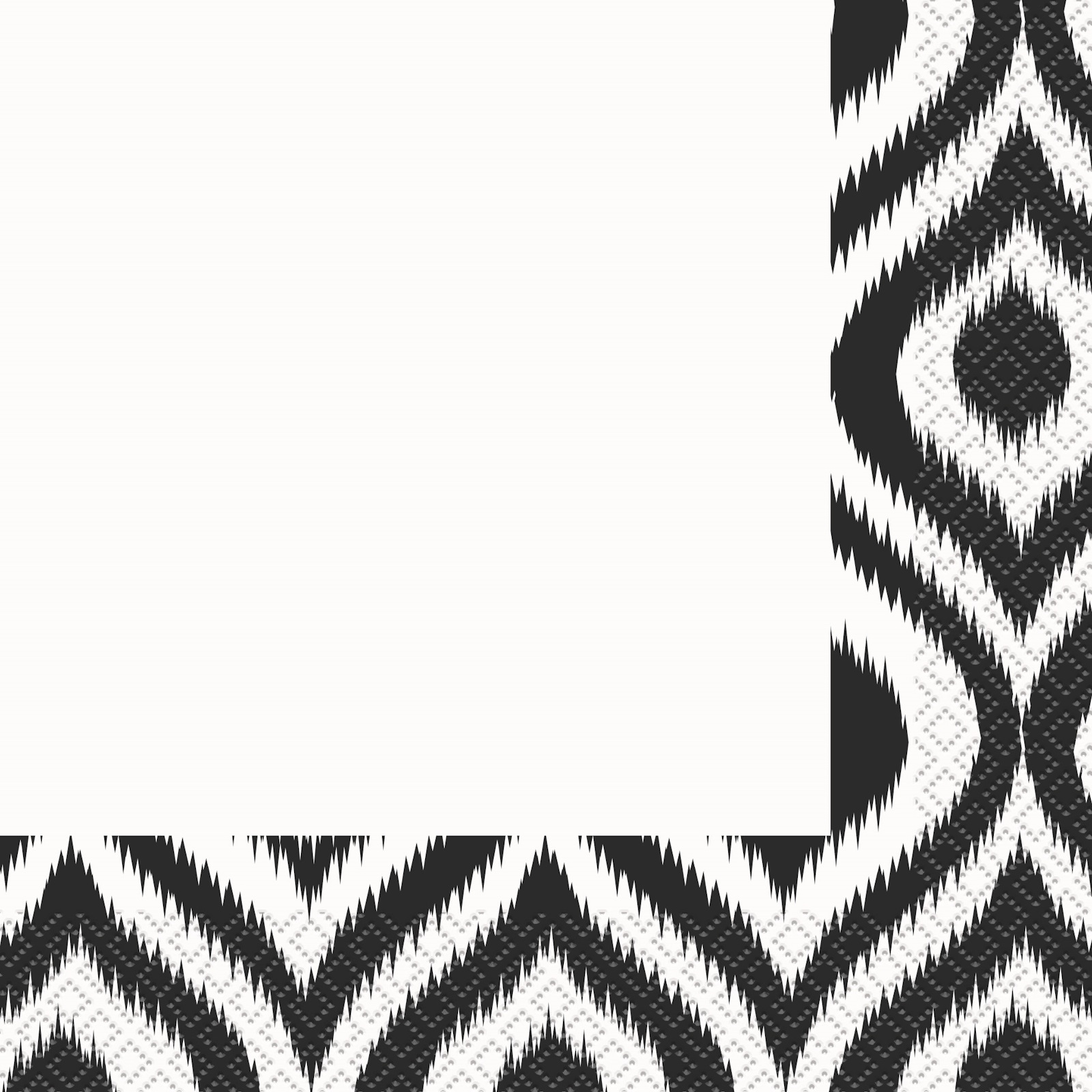 Moroccan Ikat Large Napkins / Serviettes (Pack of 16) 