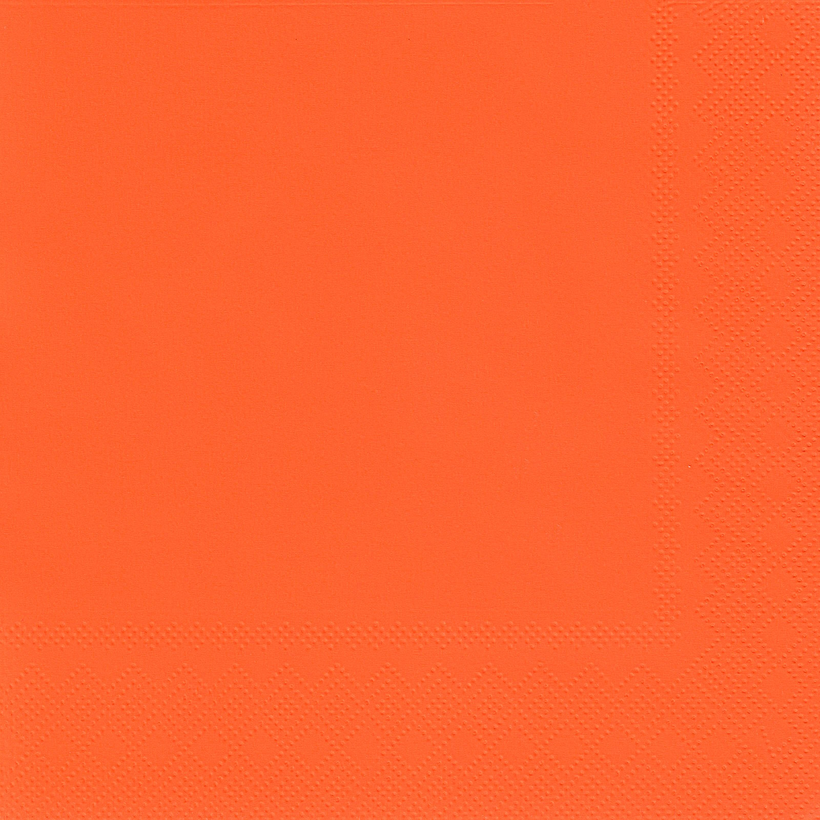 Pumpkin Orange Large Paper Napkins / Serviettes (Pack of 20)