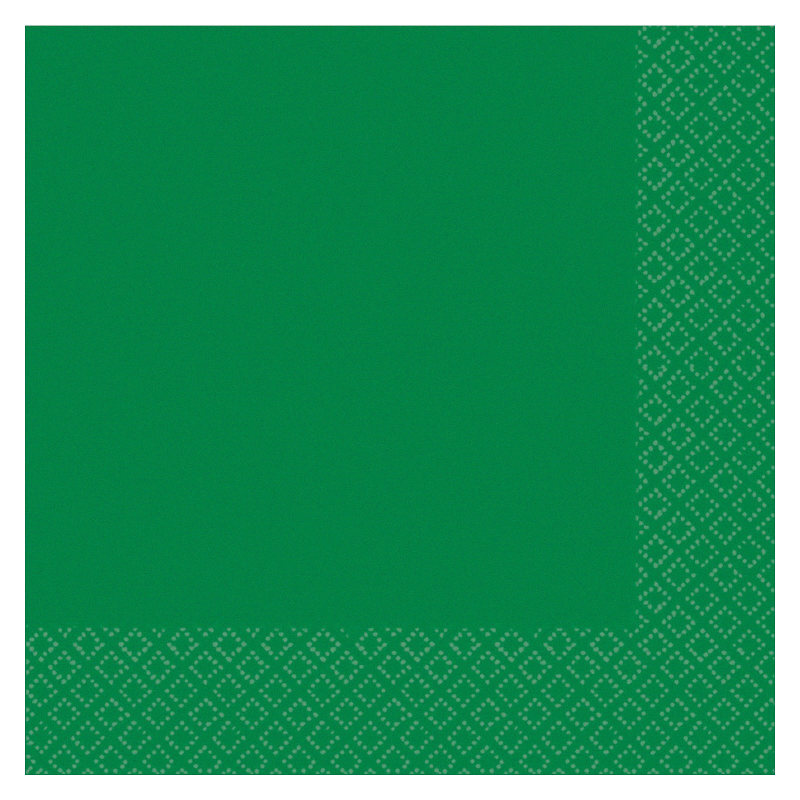 Festive Green Lunch Napkins / Serviettes (Pack of 40)