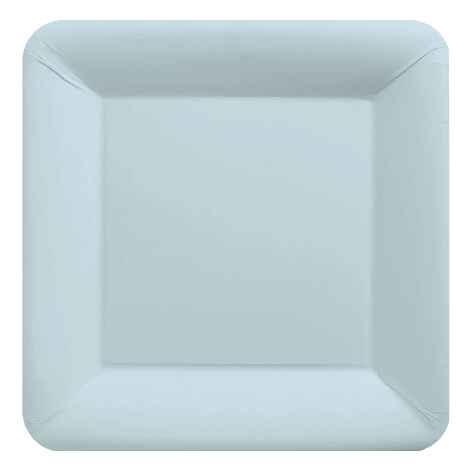 Pastel Blue 23cm Square Paper Plates NPC (Pack of 20)