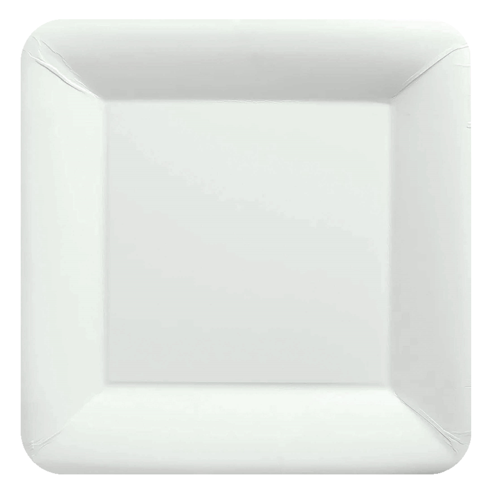 Frosty White 23cm Square Paper Plates NPC (Pack of 20)