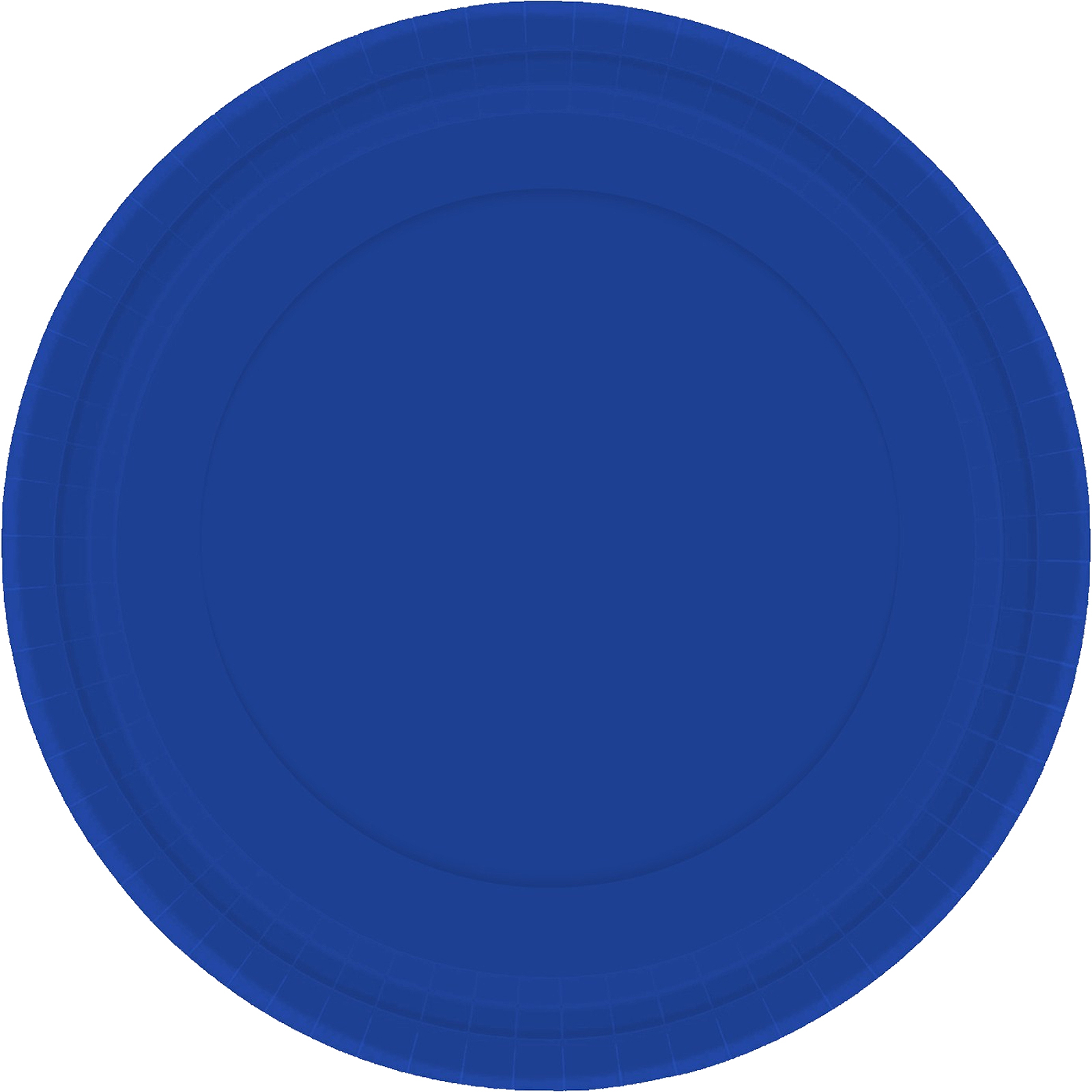 Bright Royal Blue 23cm Round Paper Plates NPC (Pack of 20) 