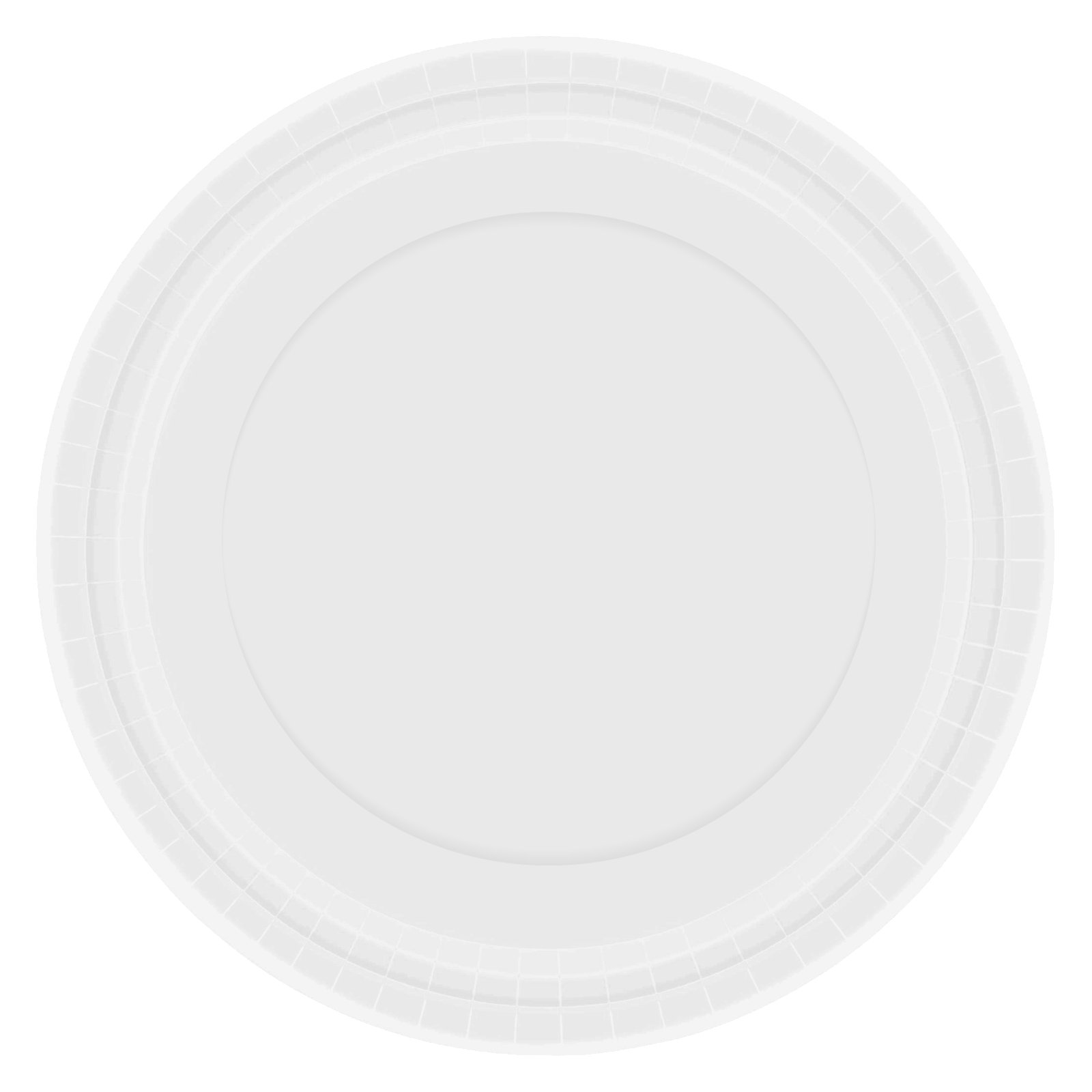 Frosty White 23cm Round Paper Plates NPC (Pack of 20)