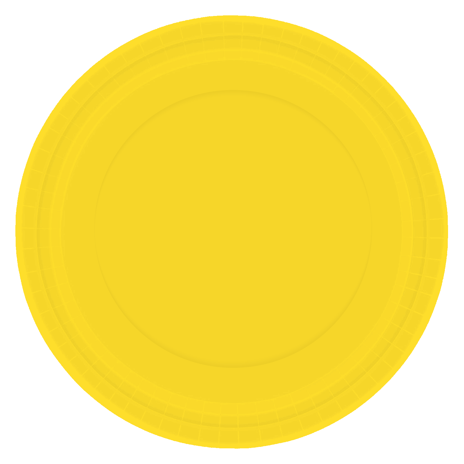 Yellow Sunshine 23cm Round Paper Plates NPC (Pack of 20)