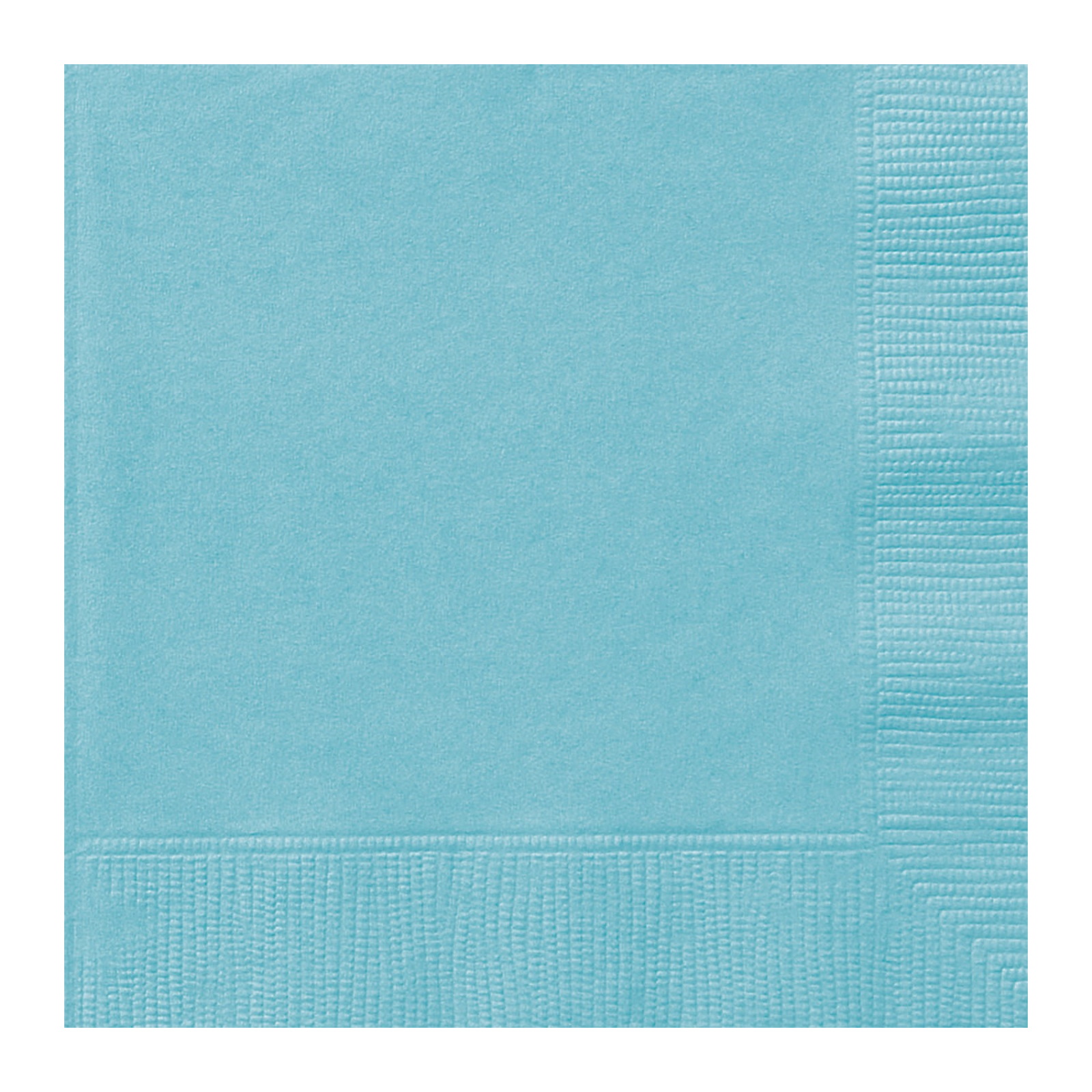 Light Blue Small Napkins / Serviettes (Pack of 50)