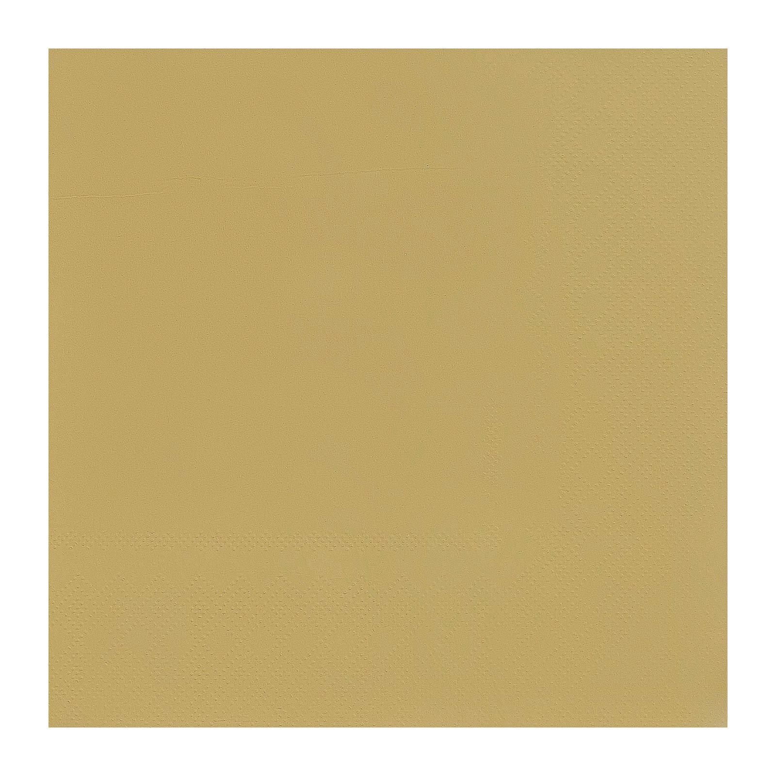 Gold Cocktail Napkins / Serviettes (Pack of 50)