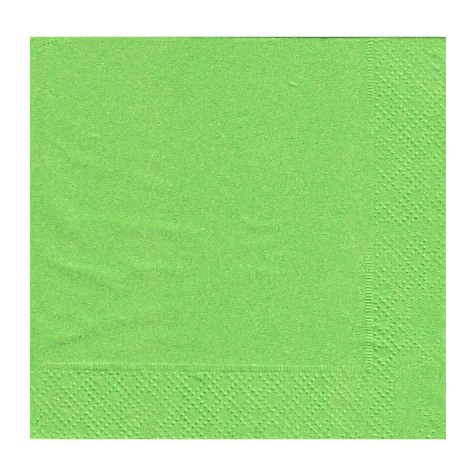 Lime Green Cocktail Napkins / Serviettes (Pack of 50)
