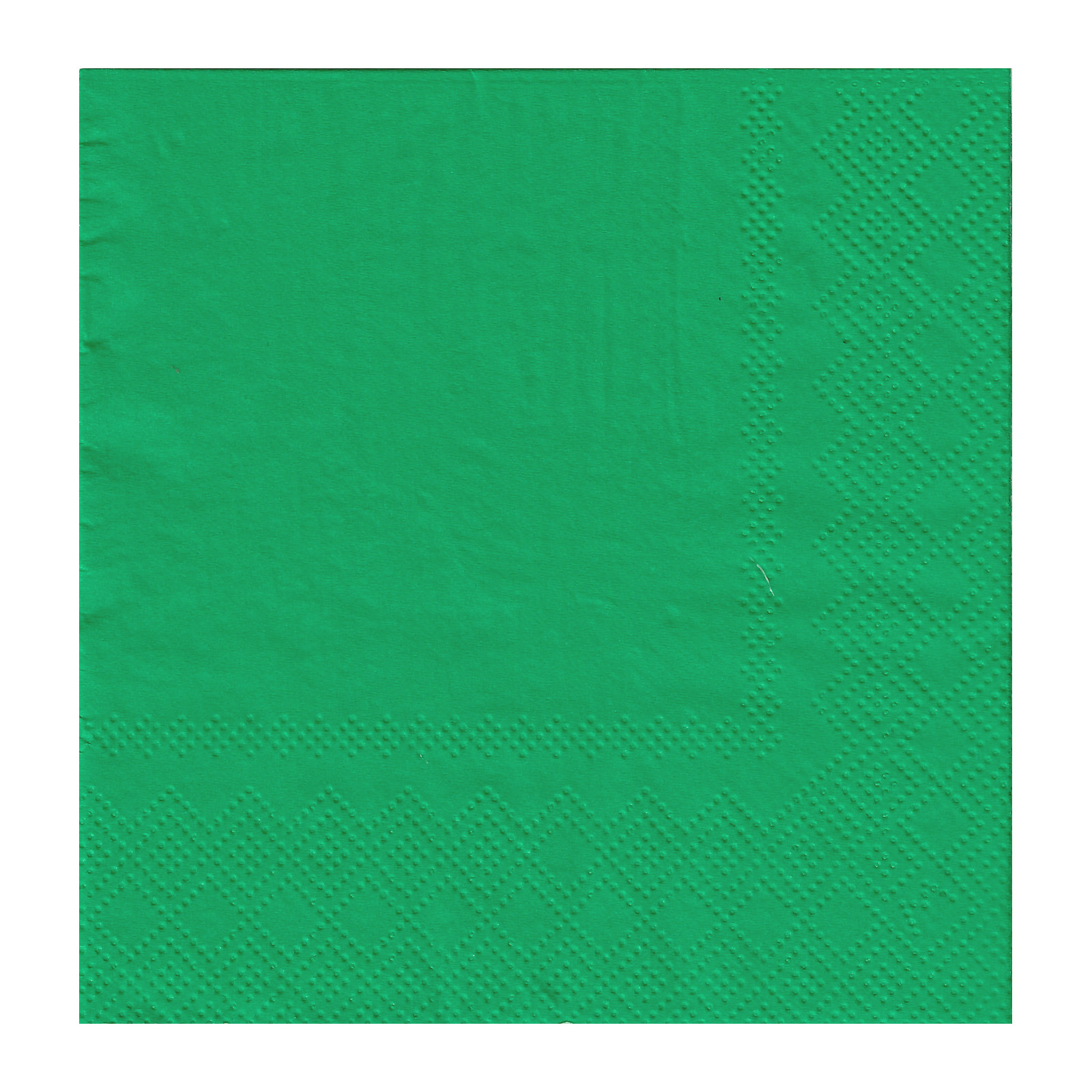 Emerald Green Small Paper Napkins / Serviettes (Pack of 20)
