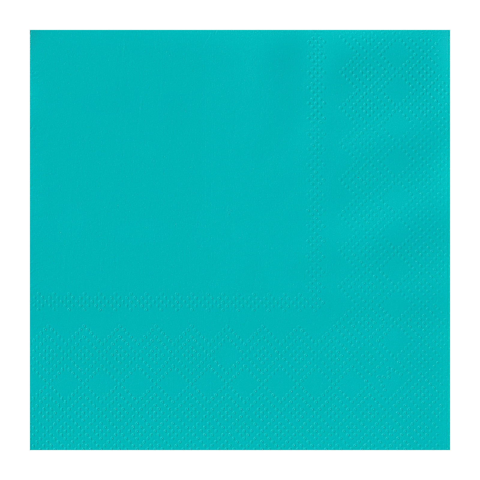 Teal Small Napkins / Serviettes (Pack of 20)