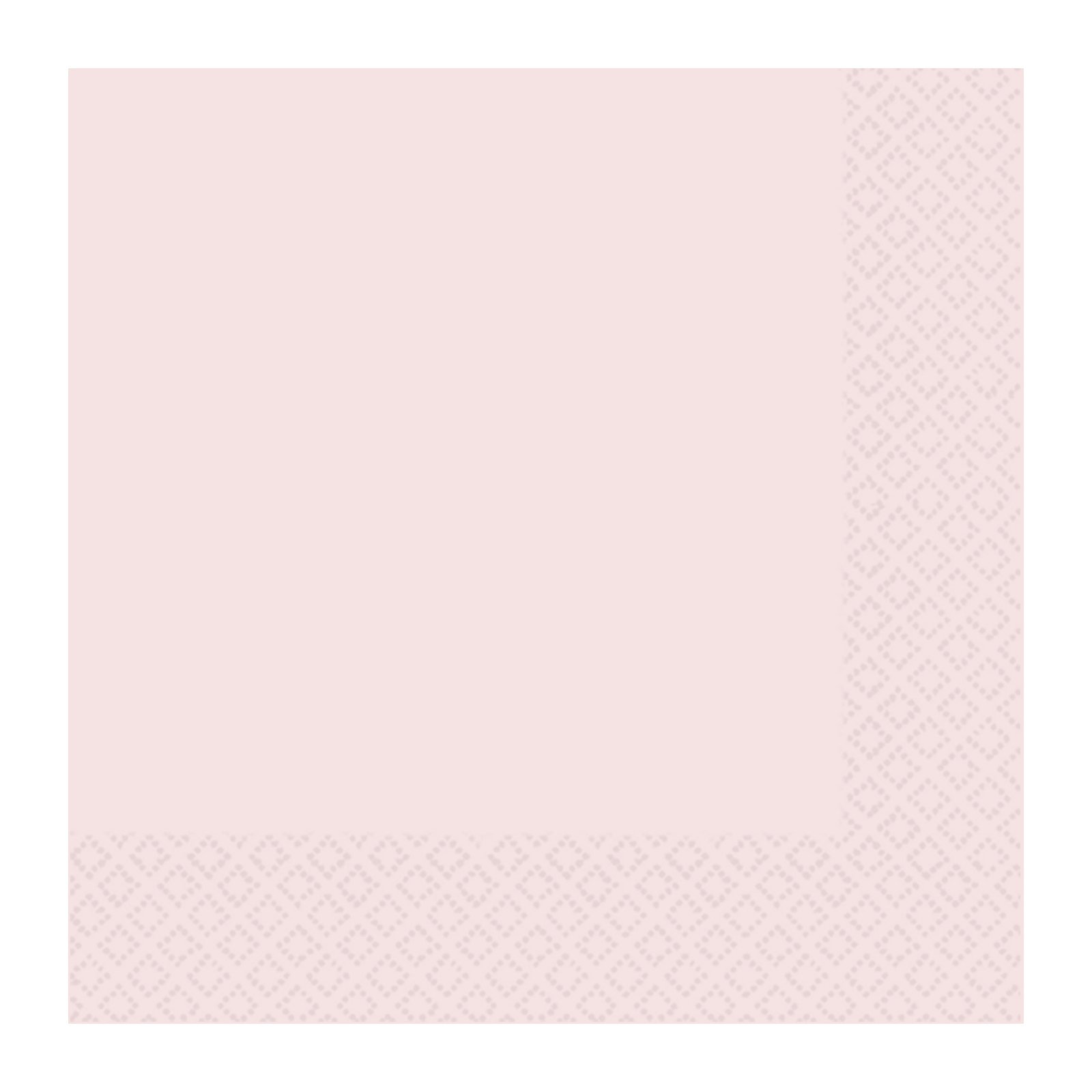 Pastel Pink Beverage Napkins / Serviettes (Pack of 40)