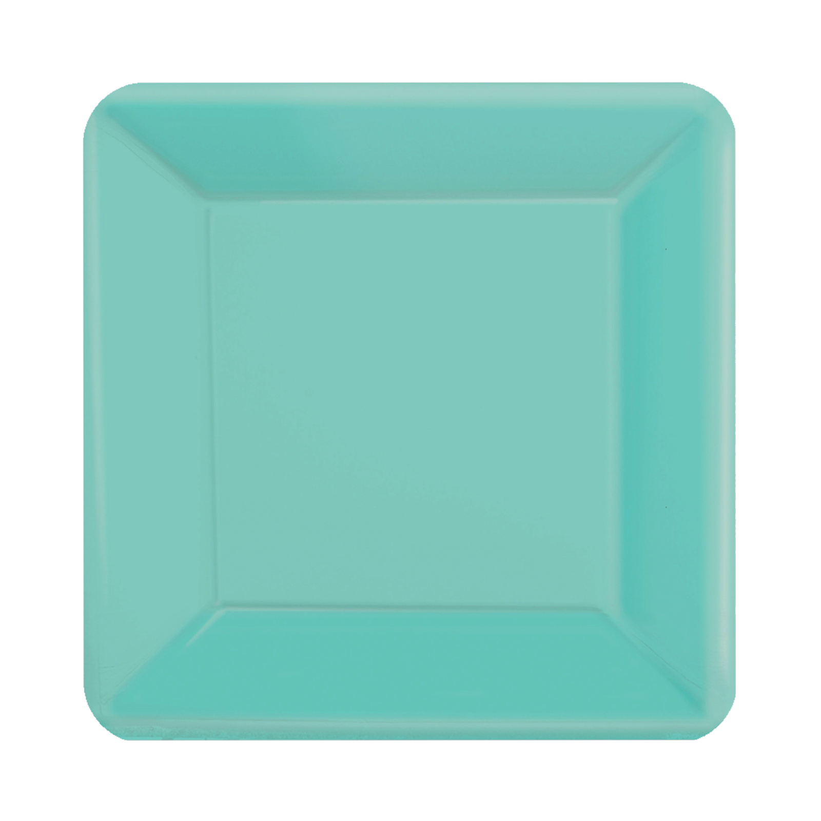 Robins Egg Blue 17cm Square Paper Plates NPC (Pack of 20)