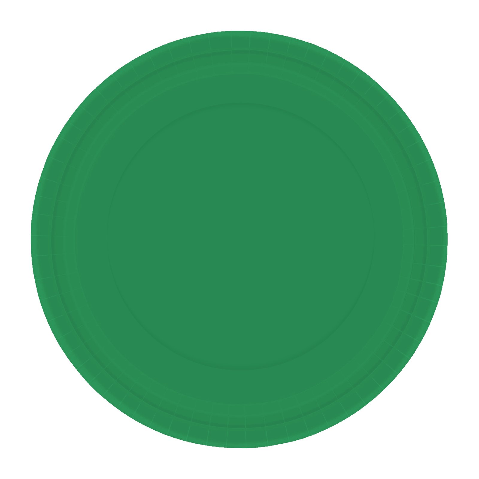 Festive Green 17cm Round Paper Plates NPC (Pack of 20)