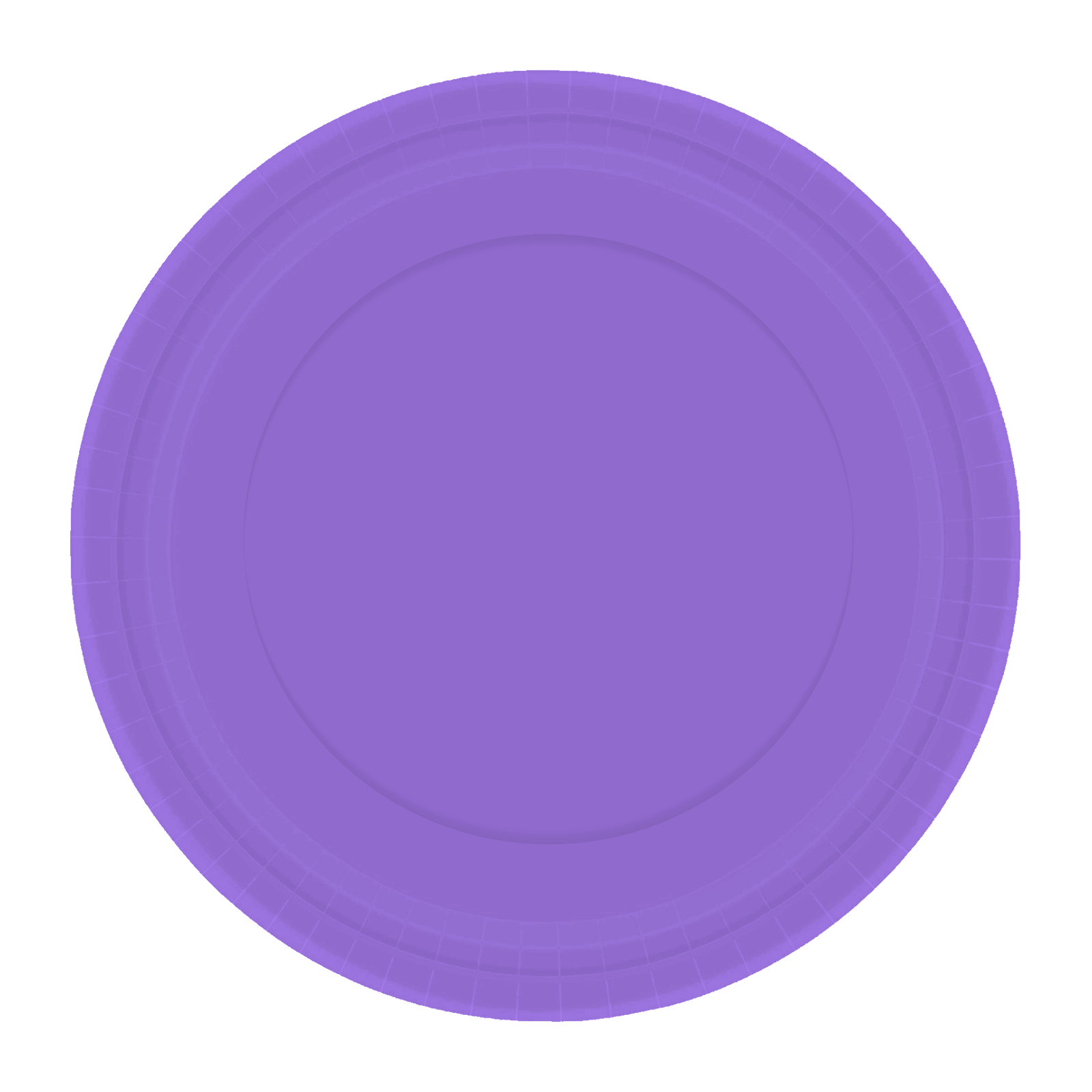 New Purple 17cm Round Paper Plates NPC (Pack of 20)