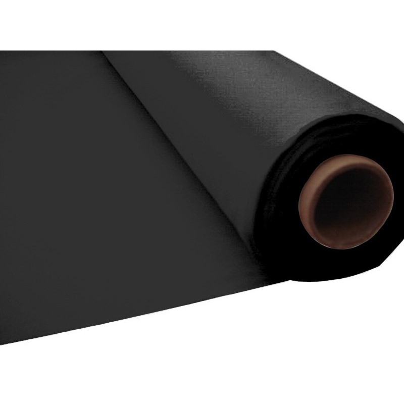 Black Plastic Table Roll Tablecloth 30m