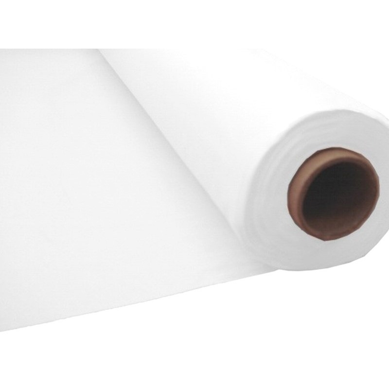 White Plastic Table Roll Tablecloth 30m
