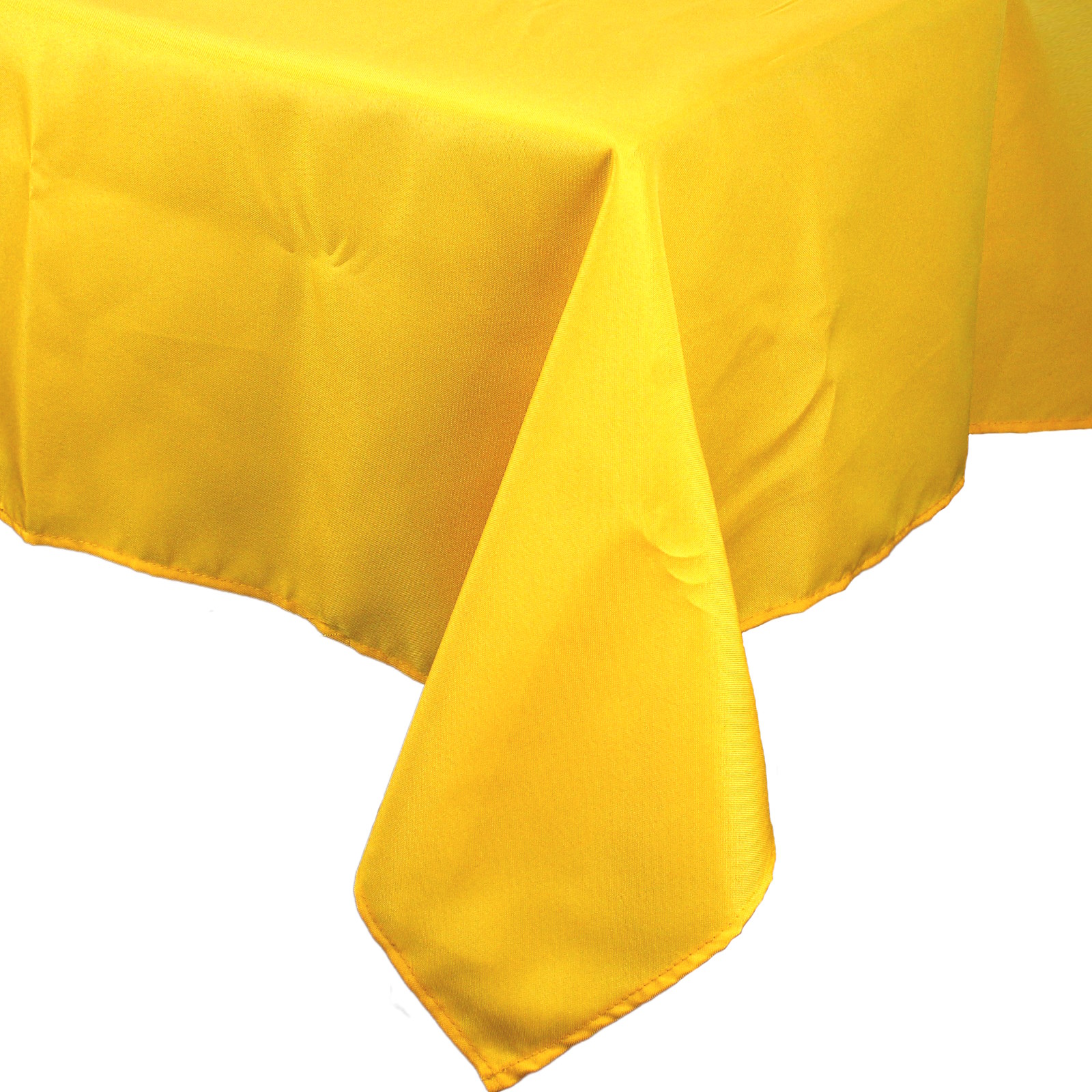 Yellow Rectangular Fabric Tablecloth 137cm x 243cm