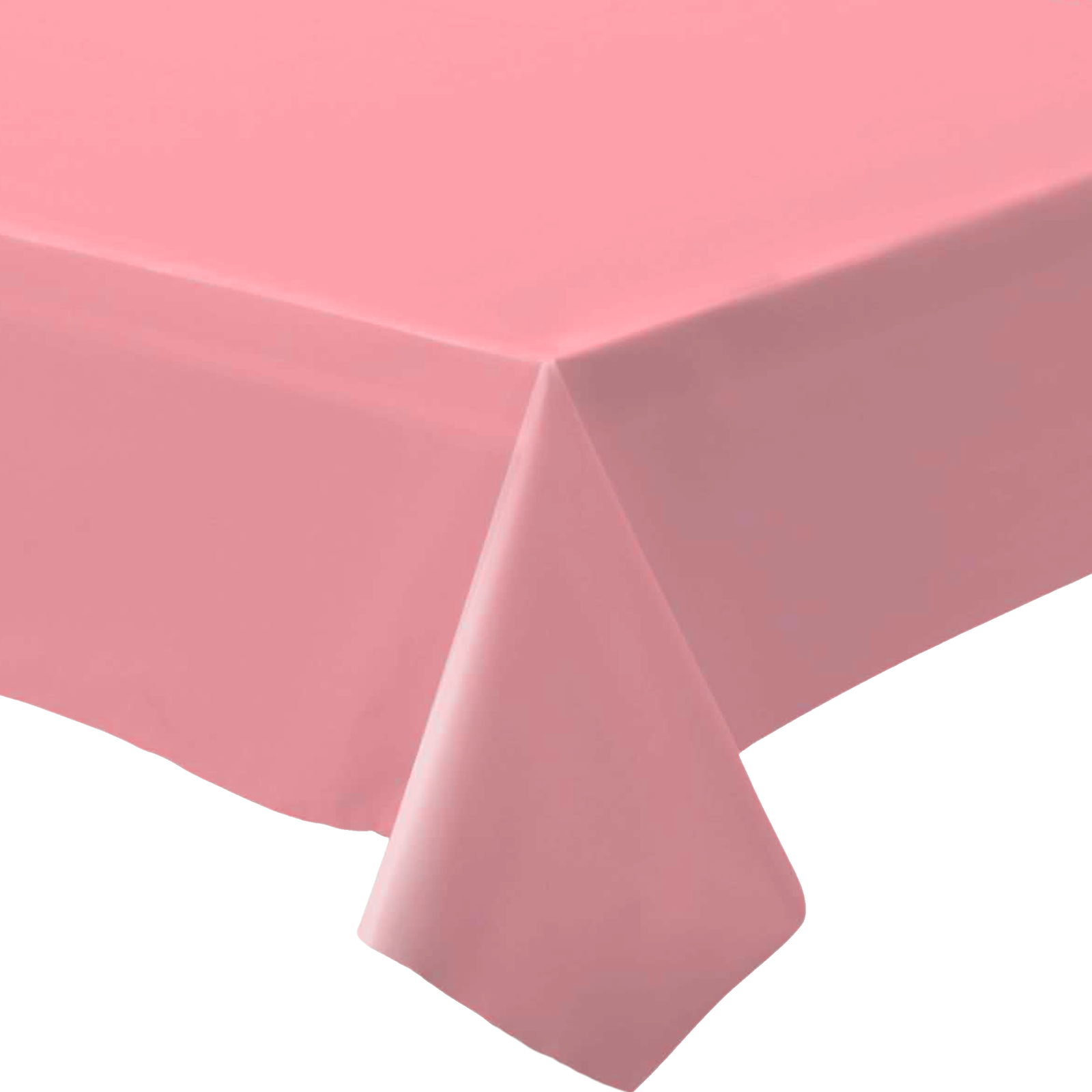 New Pink Rectangle Paper Tablecloth 