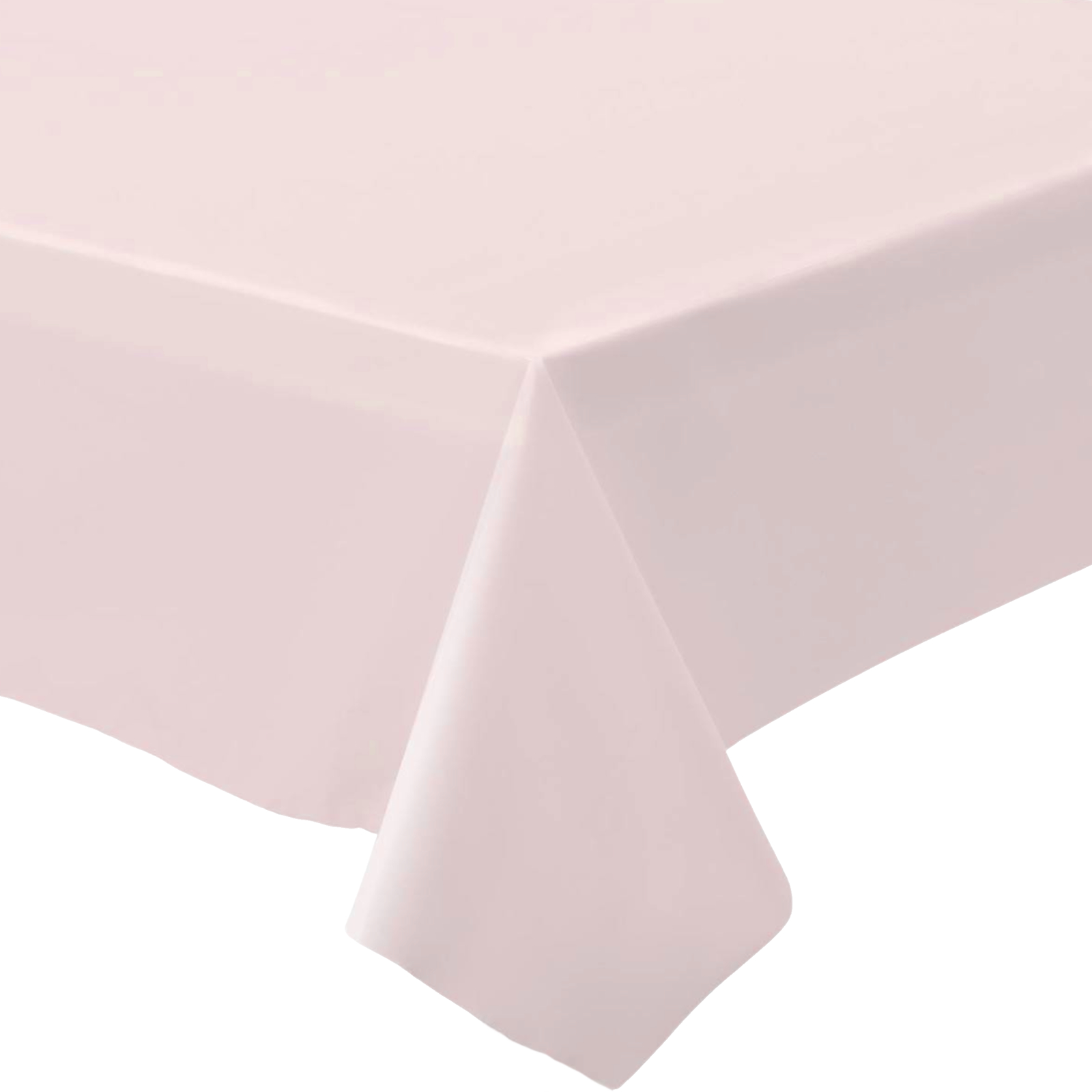 Pastel Pink Rectangle Paper Tablecloth