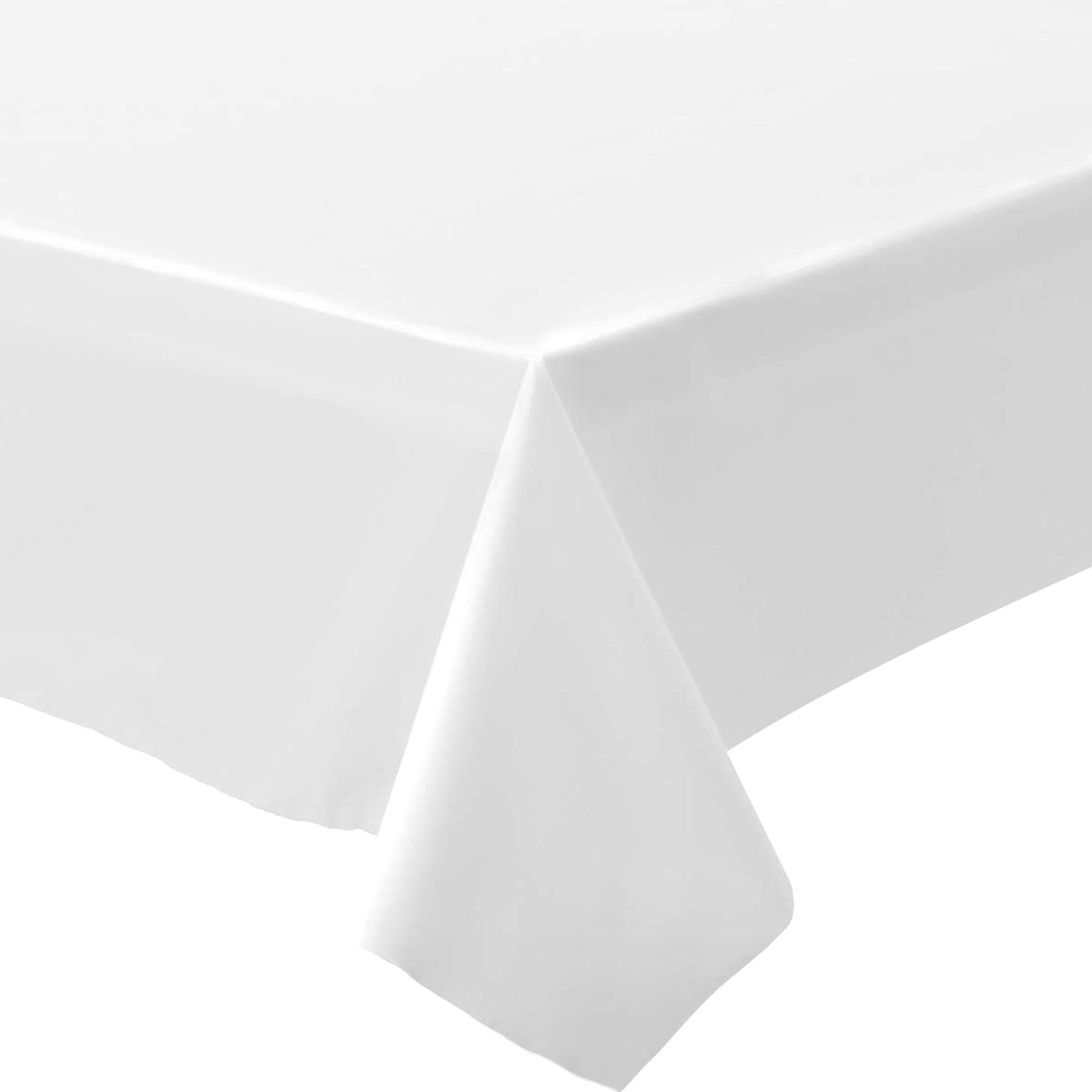 Frosty White Rectangle Paper Tablecloth 