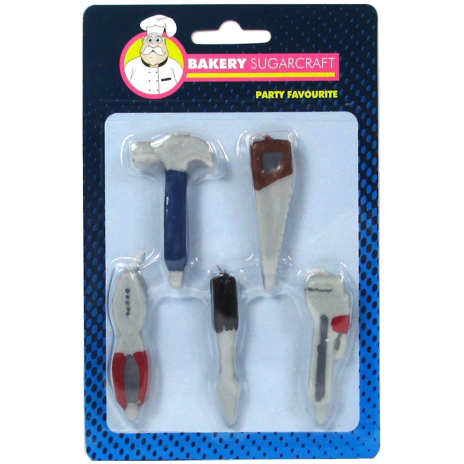 Construction Tool Mini Candle Set (Pack of 5)