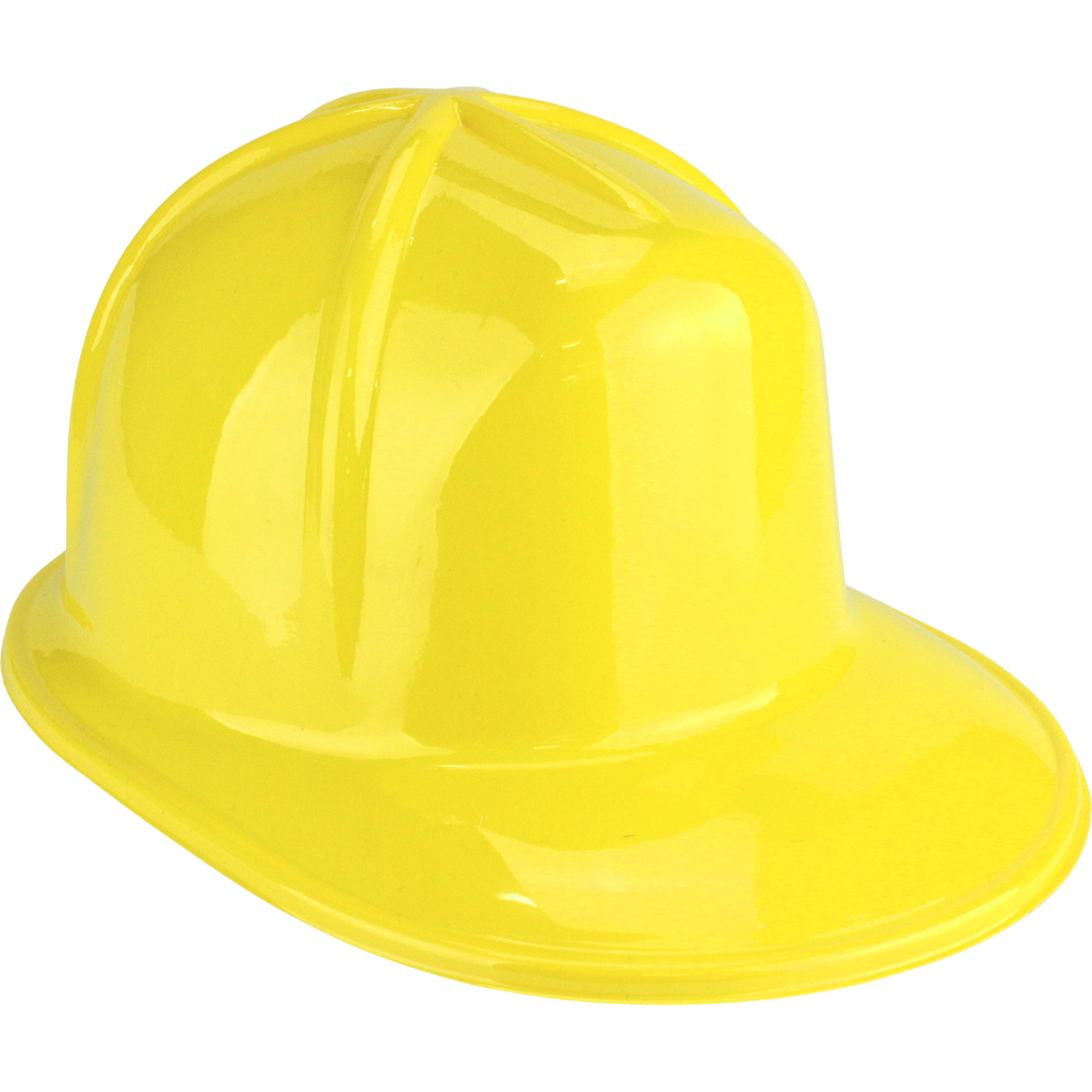 Kids Construction Yellow Plastic Hat 