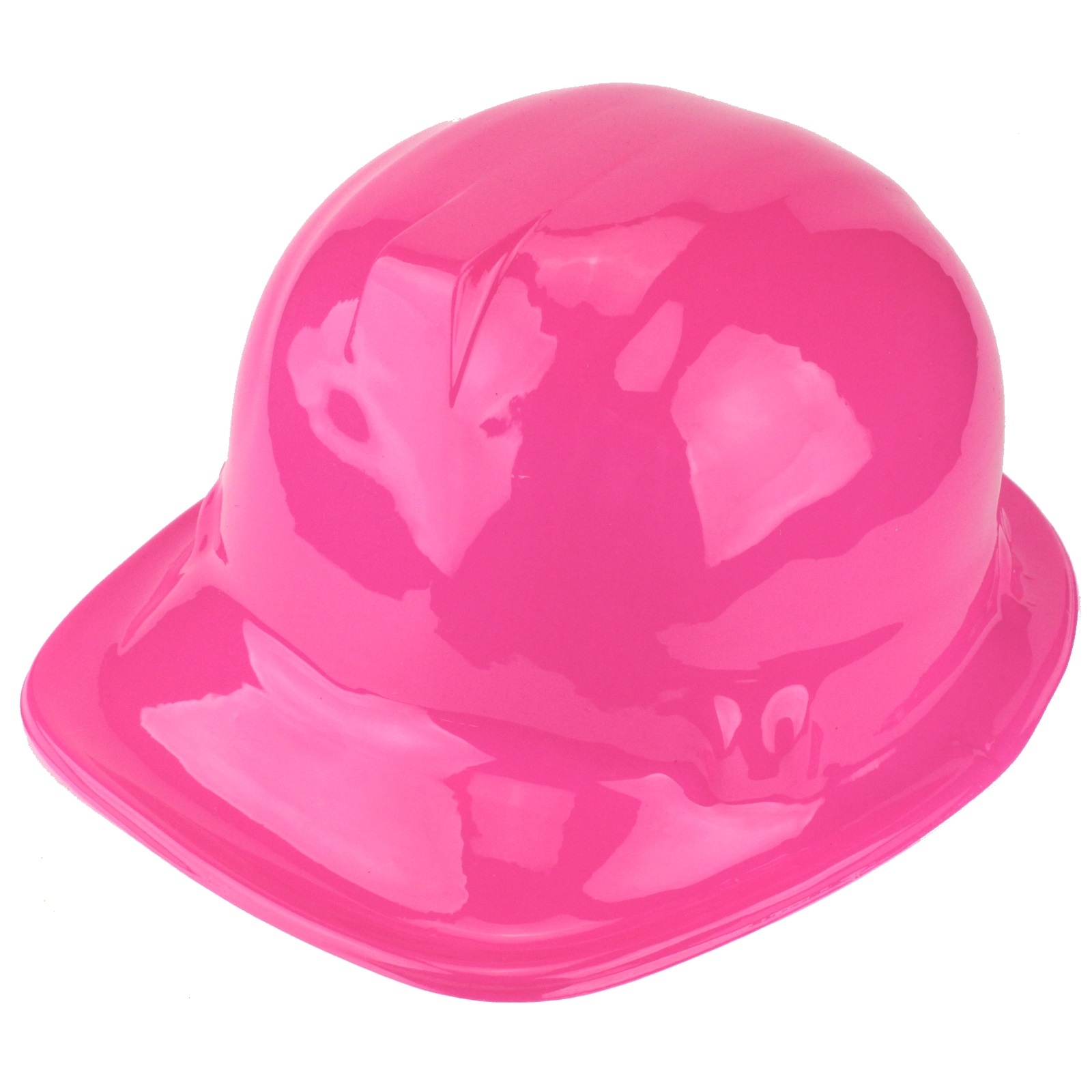 Construction Pink Plastic Hat