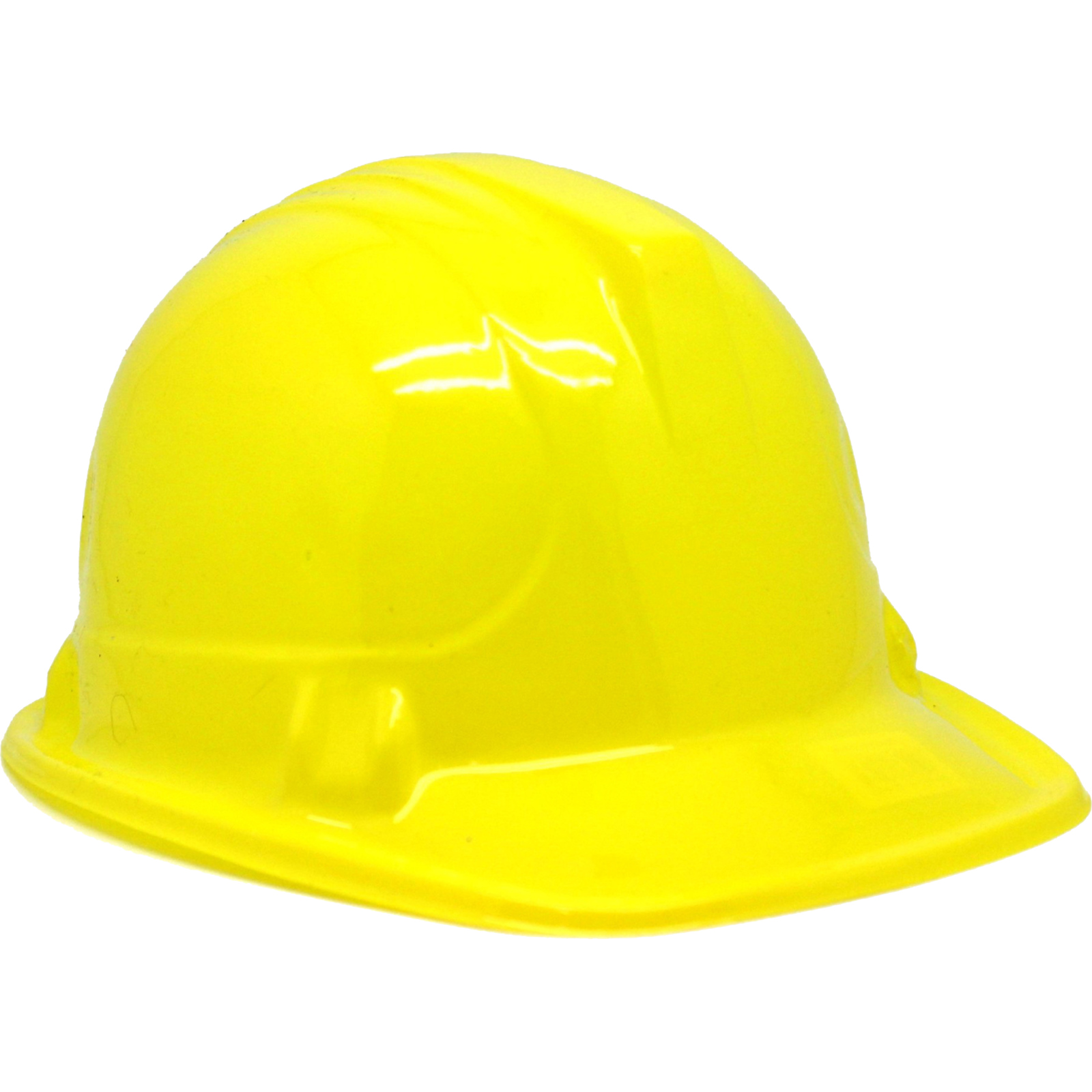 Yellow Plastic Construction Hat (56cm)