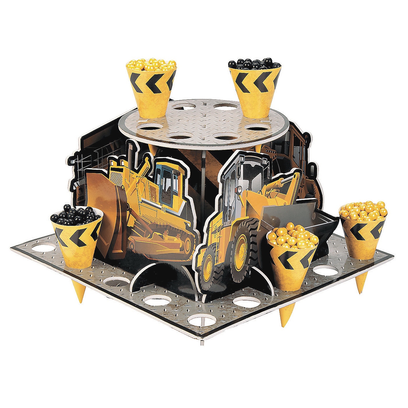 Construction Trucks Snack Stand