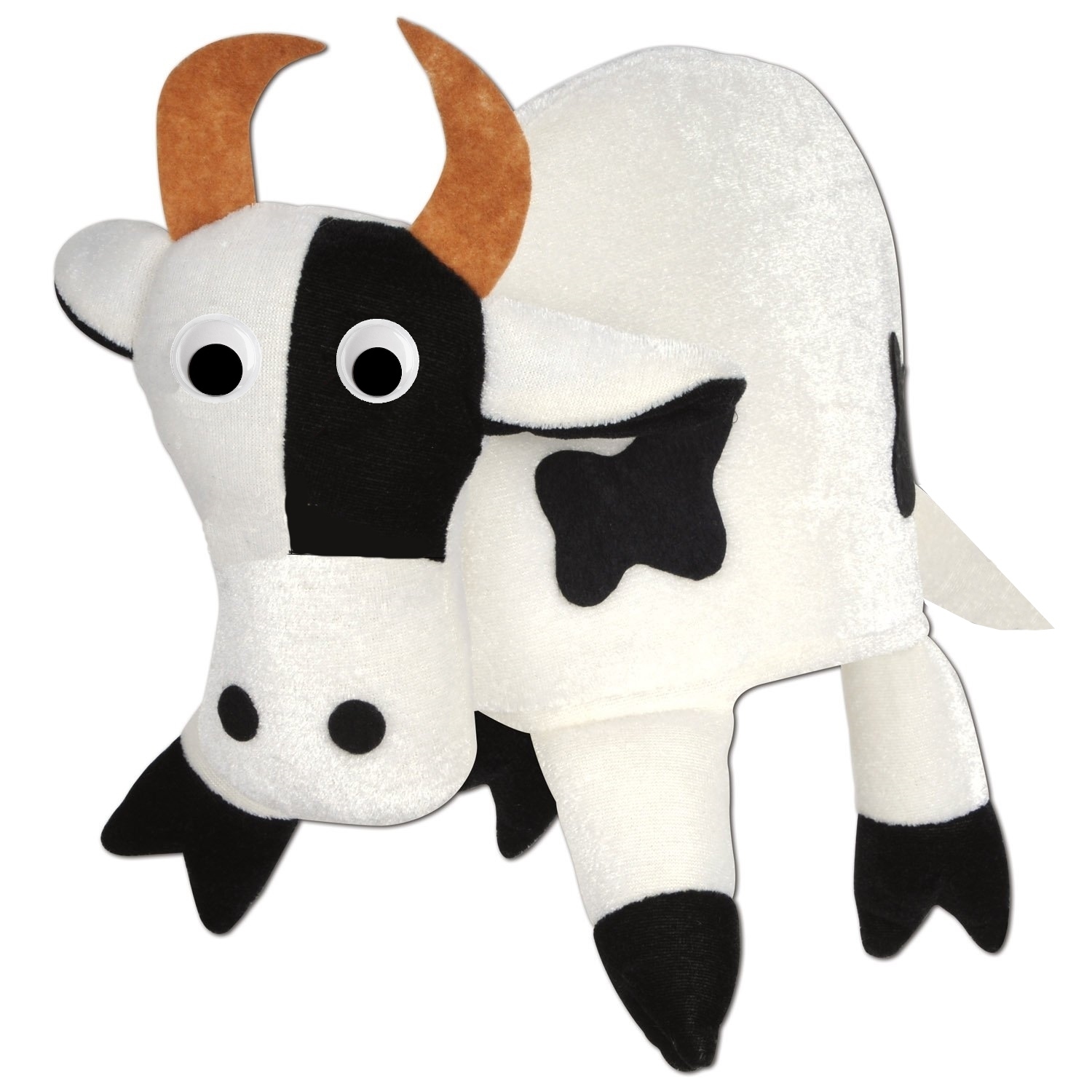 Plush Cow Hat