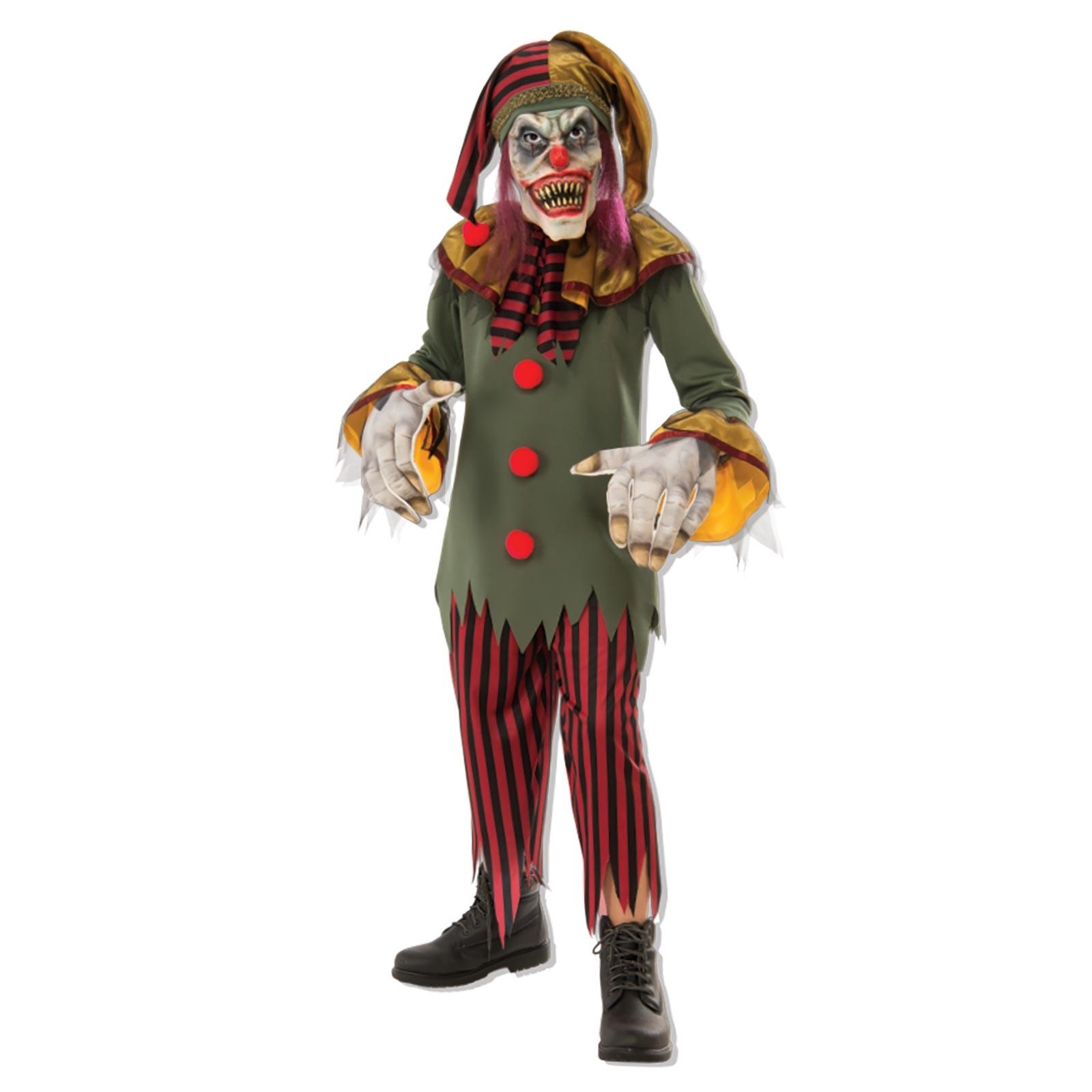 Crazy Clown Child Costume
