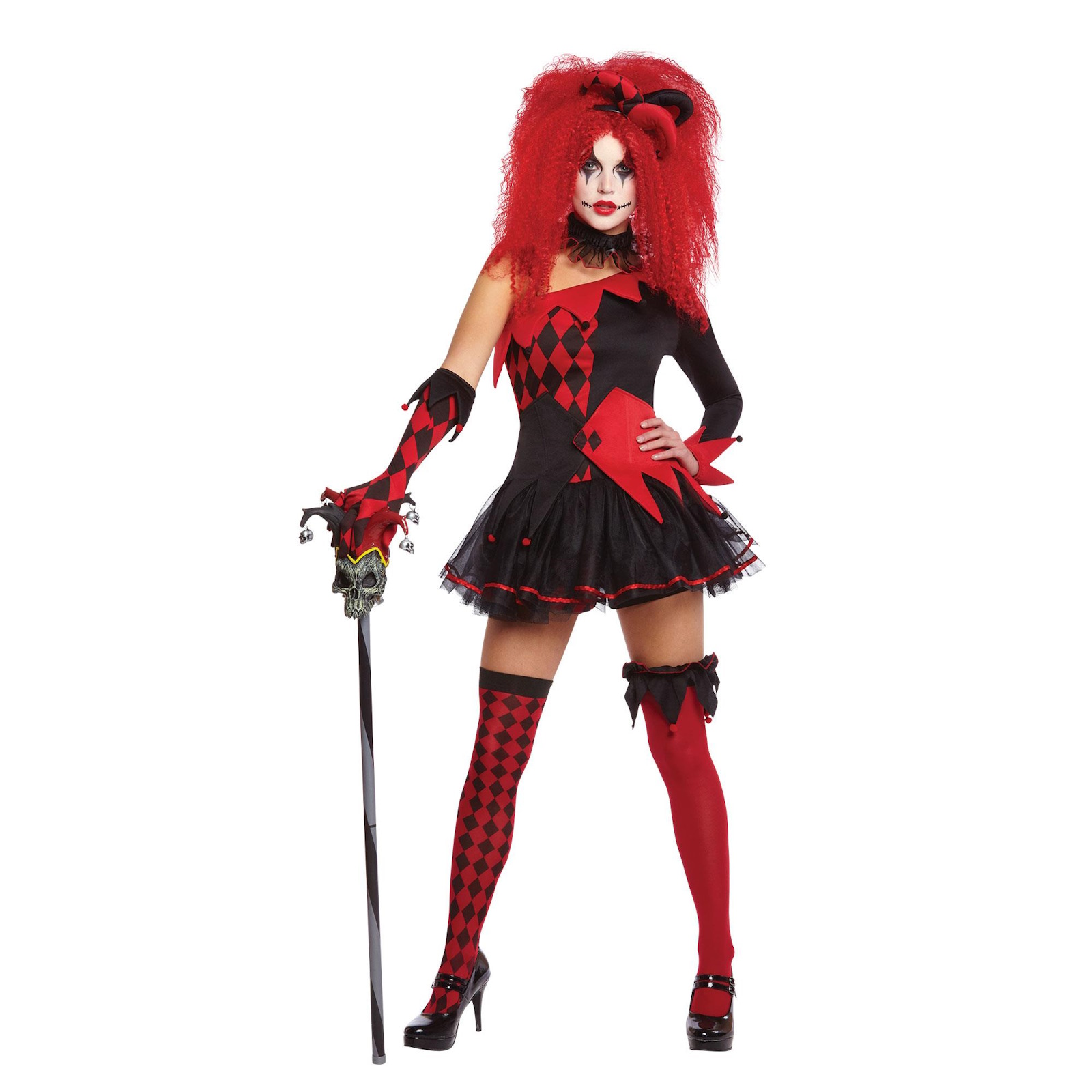 Jesterina Adult Costume