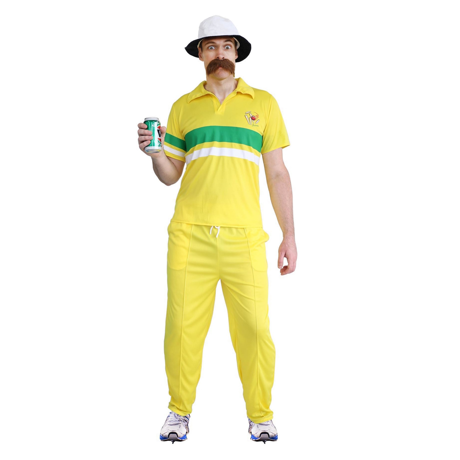80's Cricketer 52 Not Out! Adult Costume