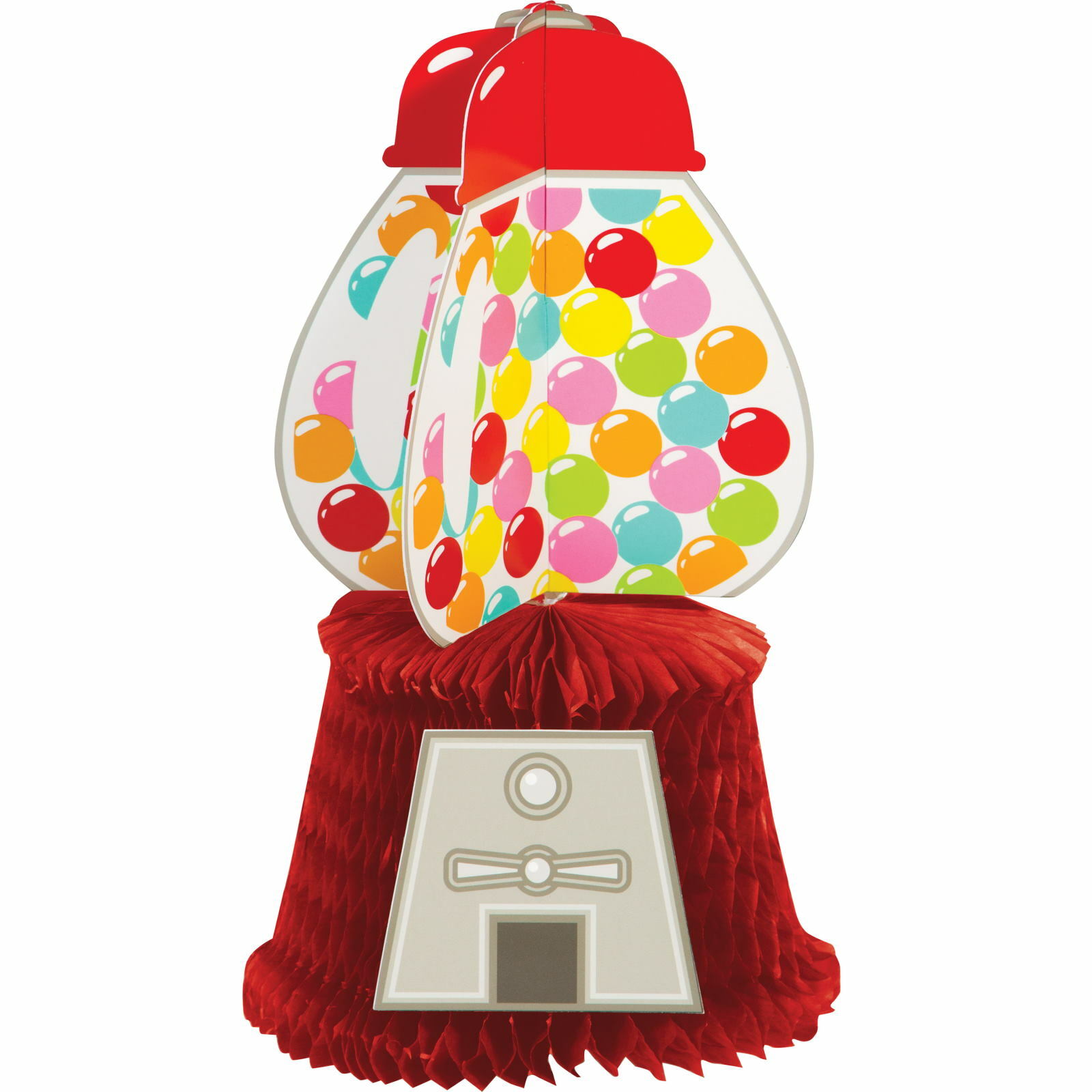 Gumball Machine Honeycomb Centrepiece