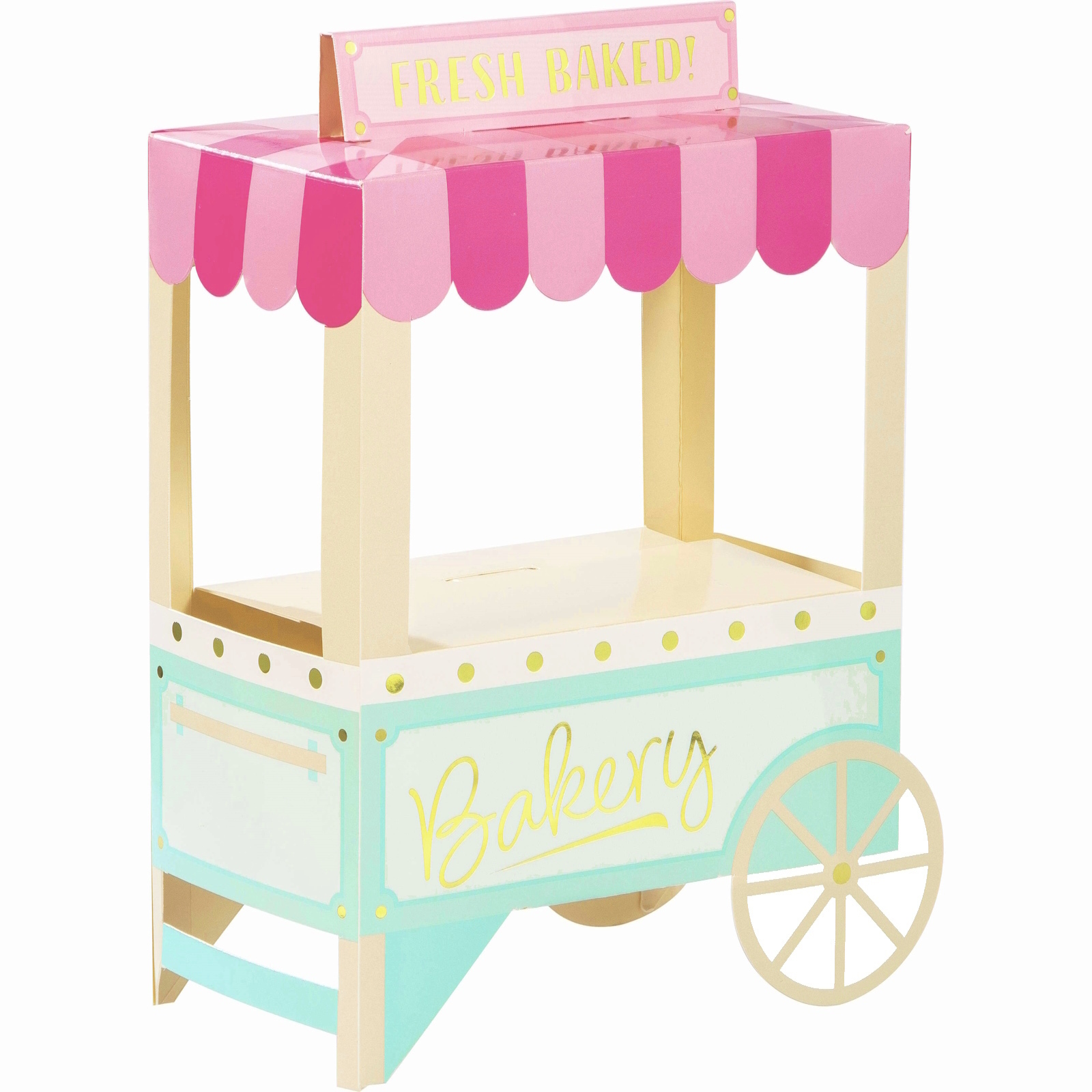 Bakery Sweets Cupcake Cart Table Centrepiece 