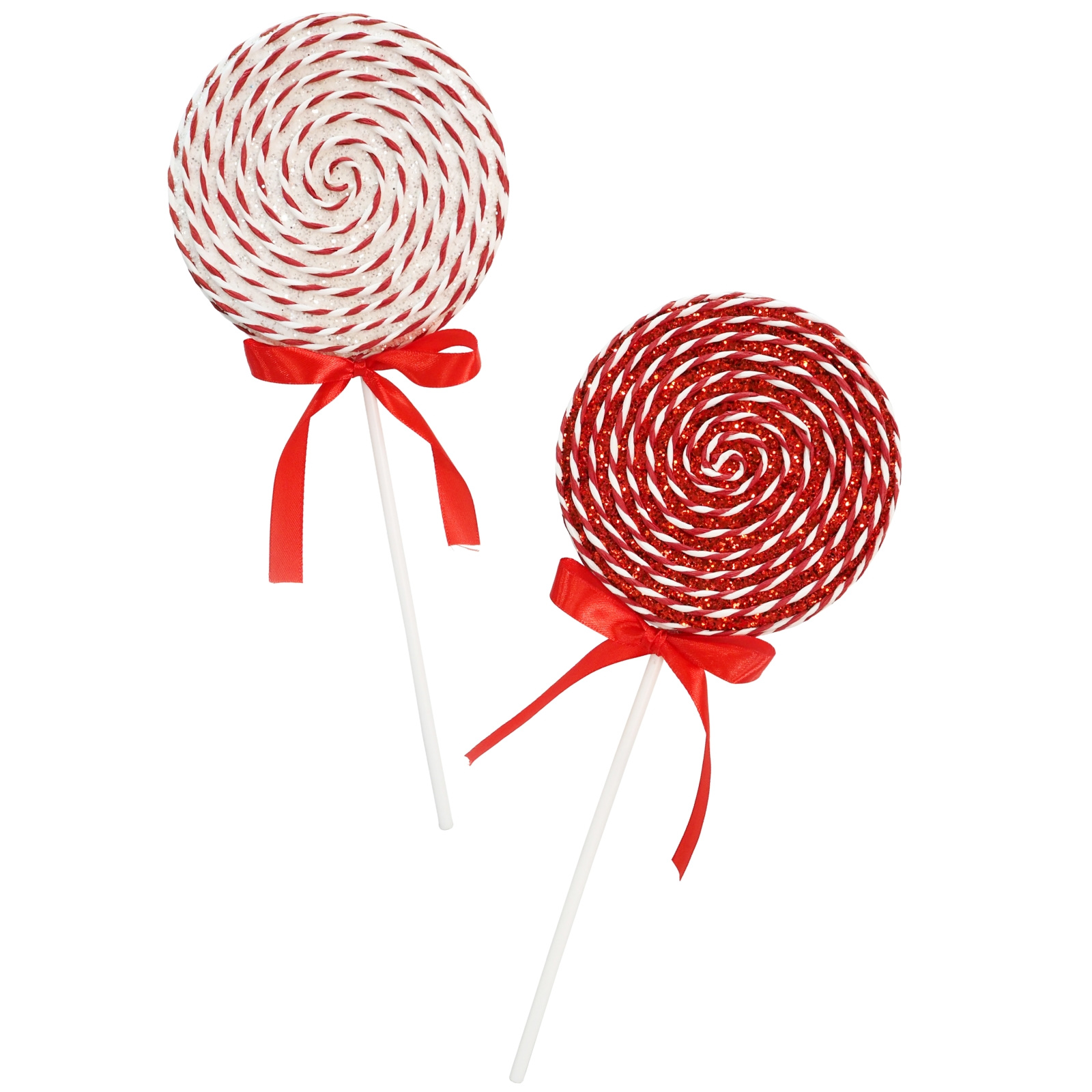 Candy Cane Lollipop Decoration 33cm (1 Only)