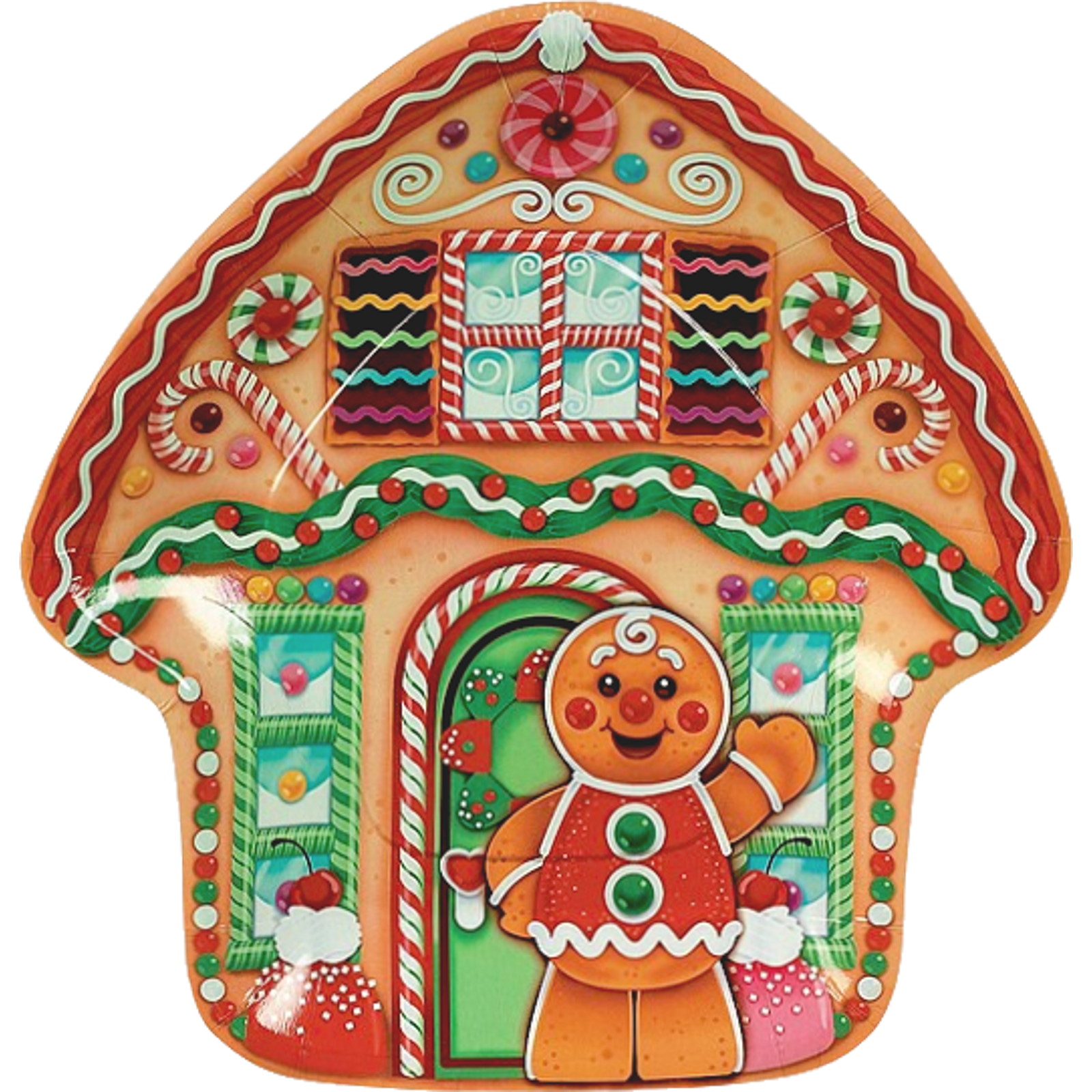 Candytown Large Paper Plates (Pack of 8)