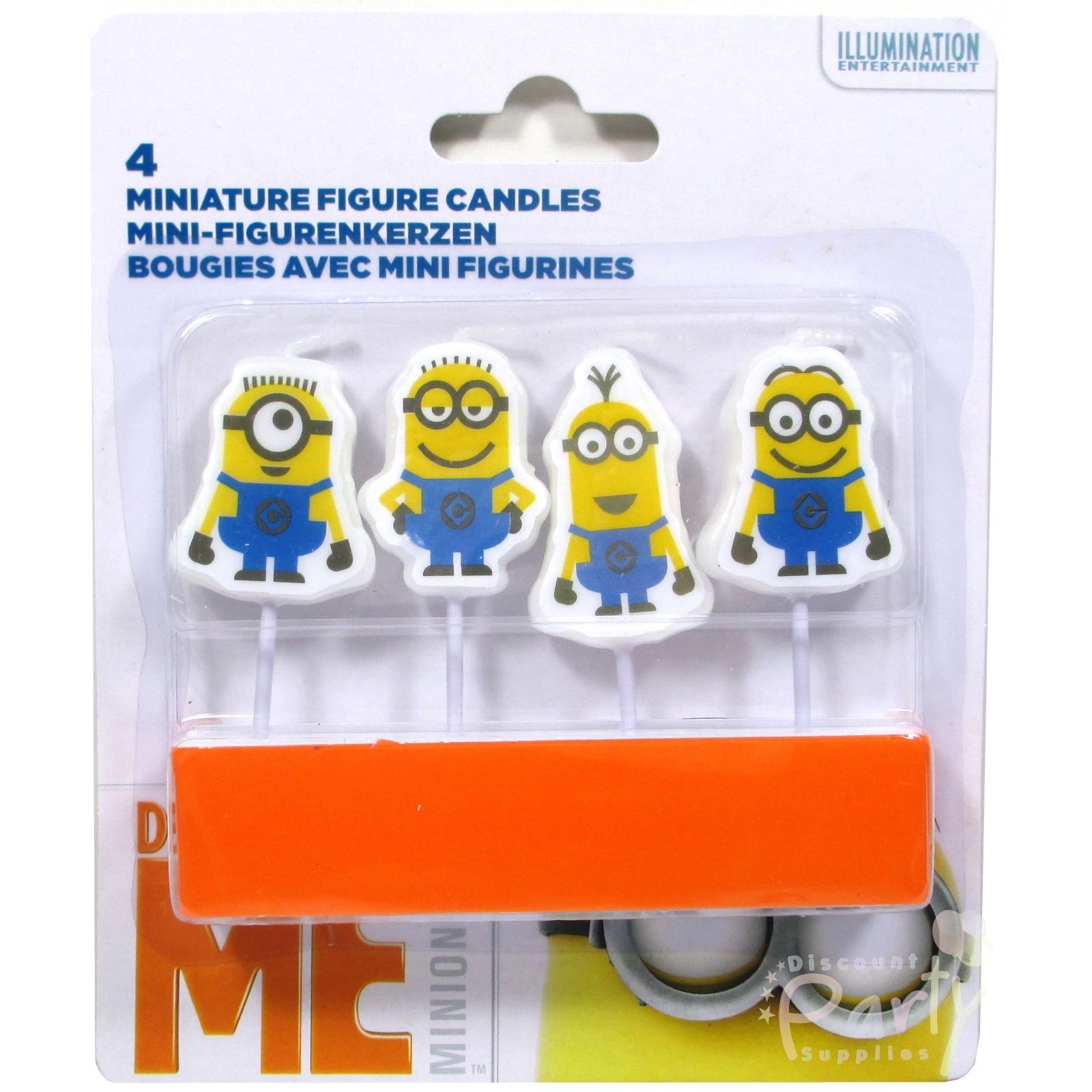 Minions Mini Candles (Set of 4)