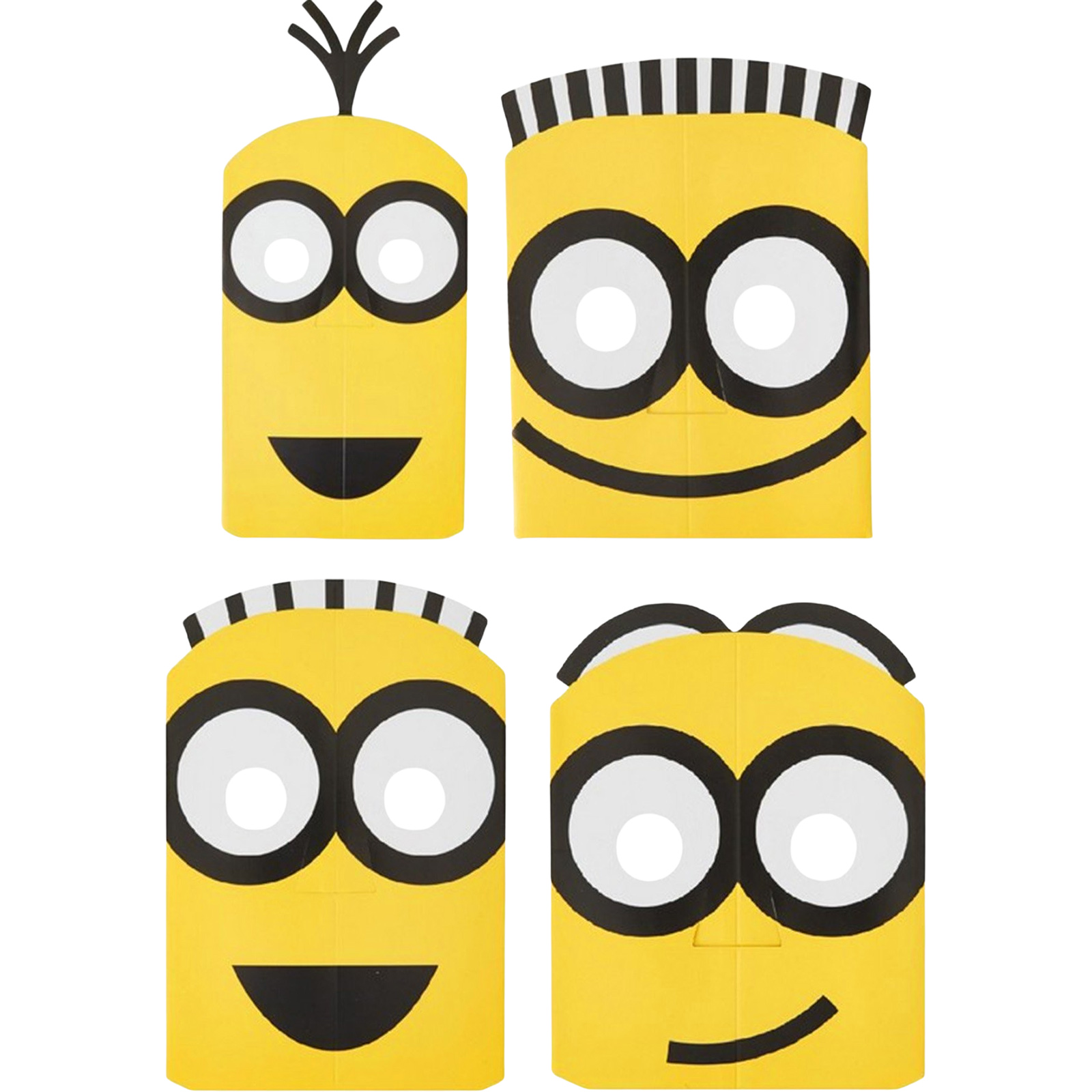 Despicable Me 3 Party Masks (Pack of 8) 