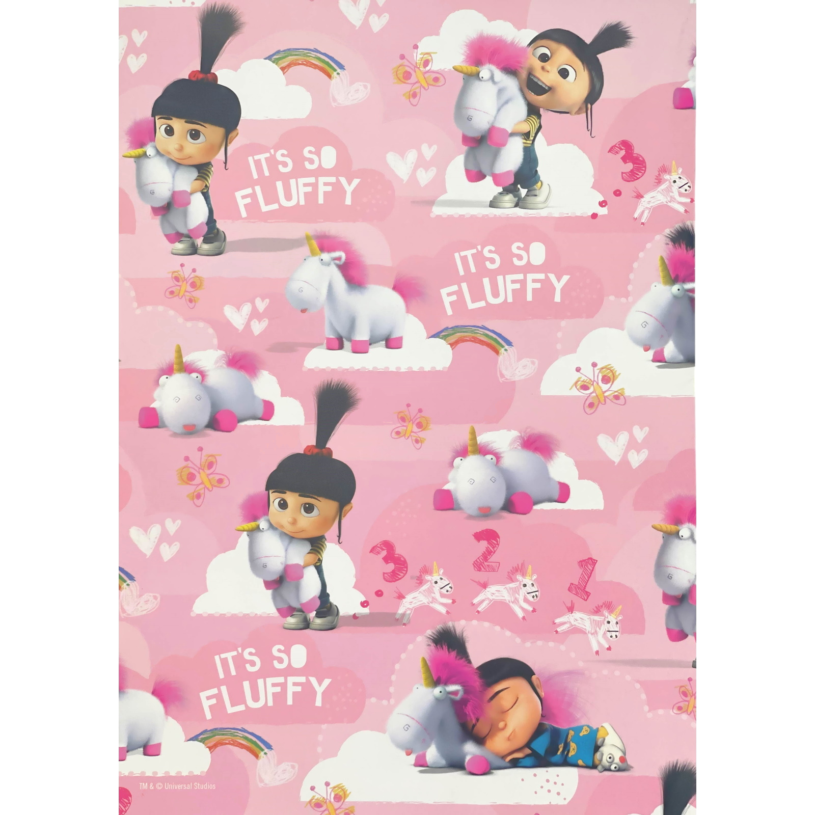 Minions It's So Fluffy Wrapping Paper (1 Sheet) 