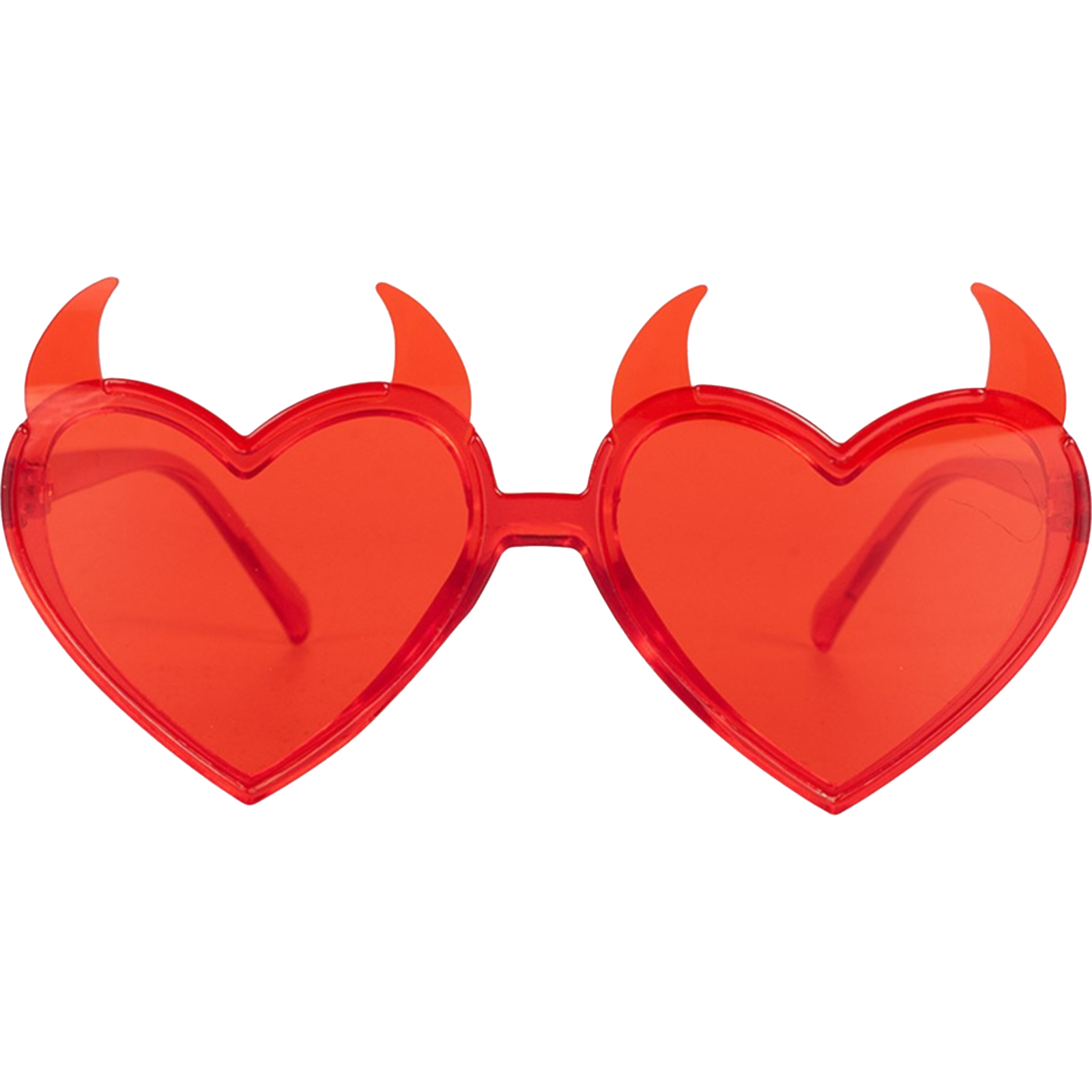 Red Horned Devil Party Glasses 