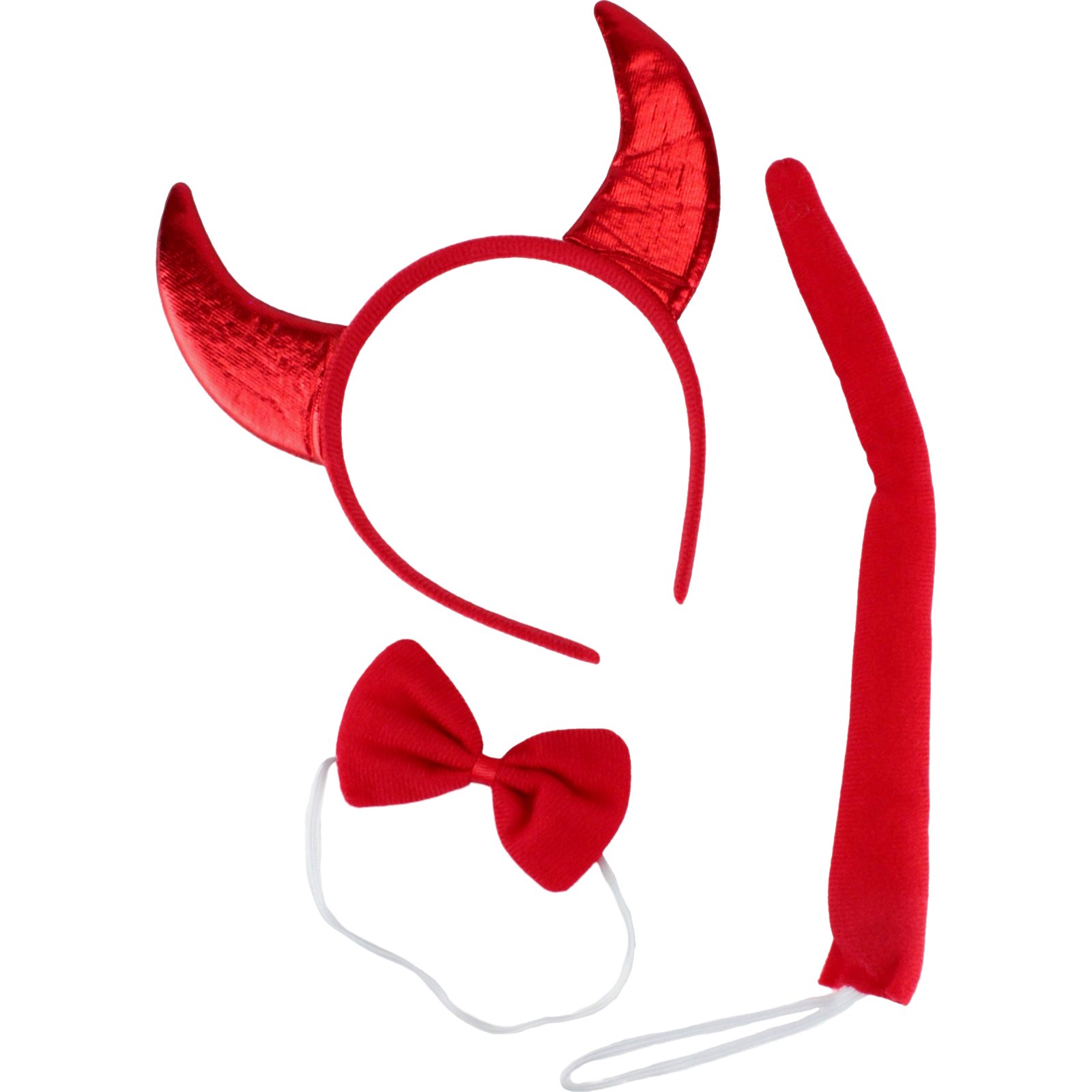 Devil Horns and Tail Costume Set