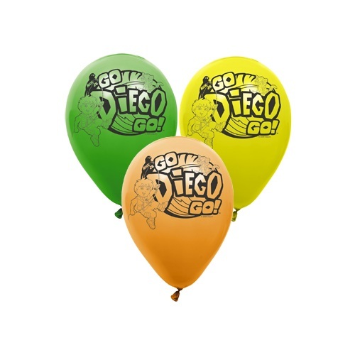 Go Diego Go Balloons (Pack of 6)