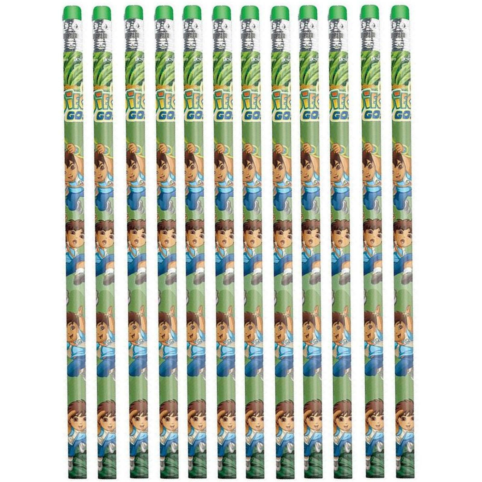 Go Diego Go Pencils (Pack of 12)