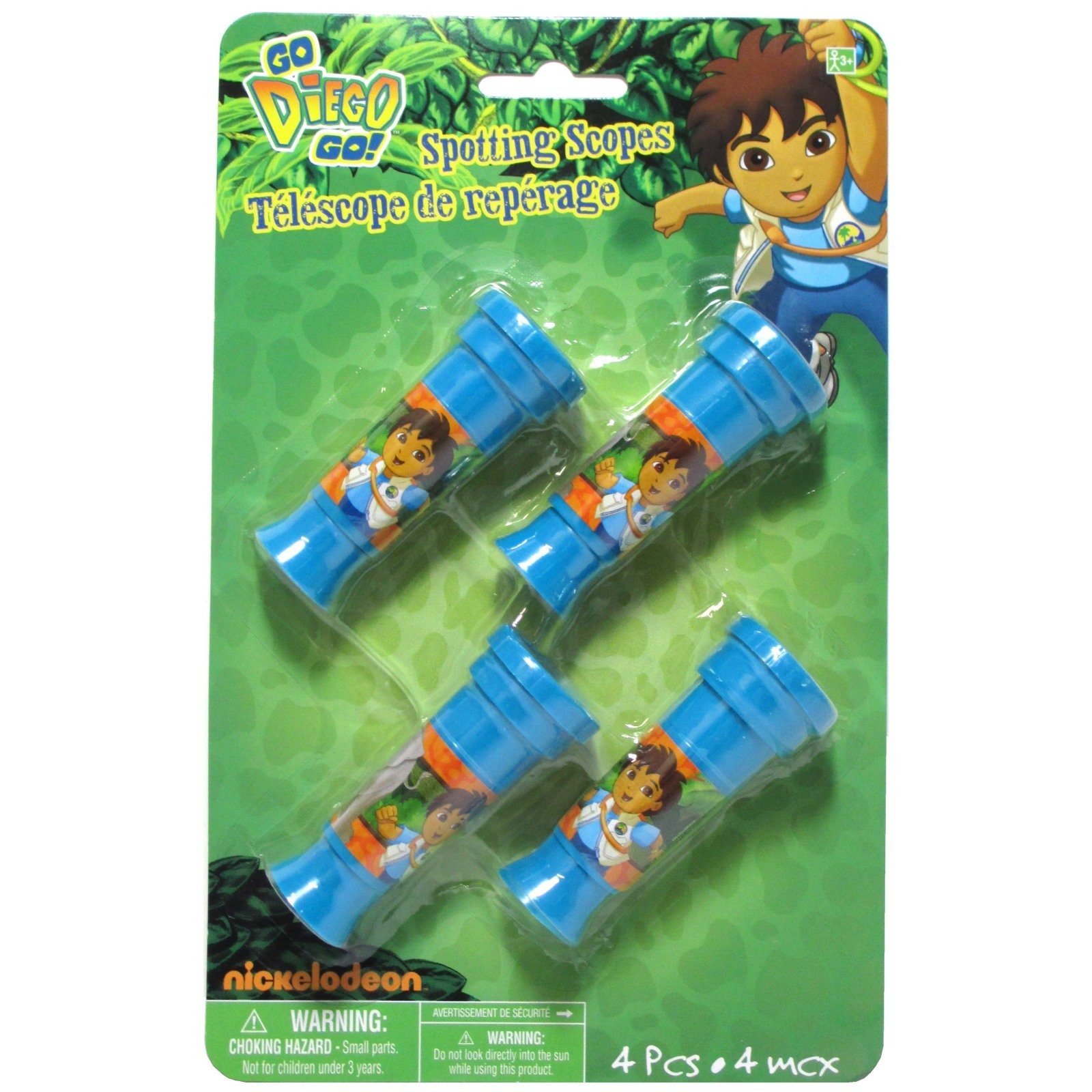 Go Diego Go Telescopes (Pack of 4)