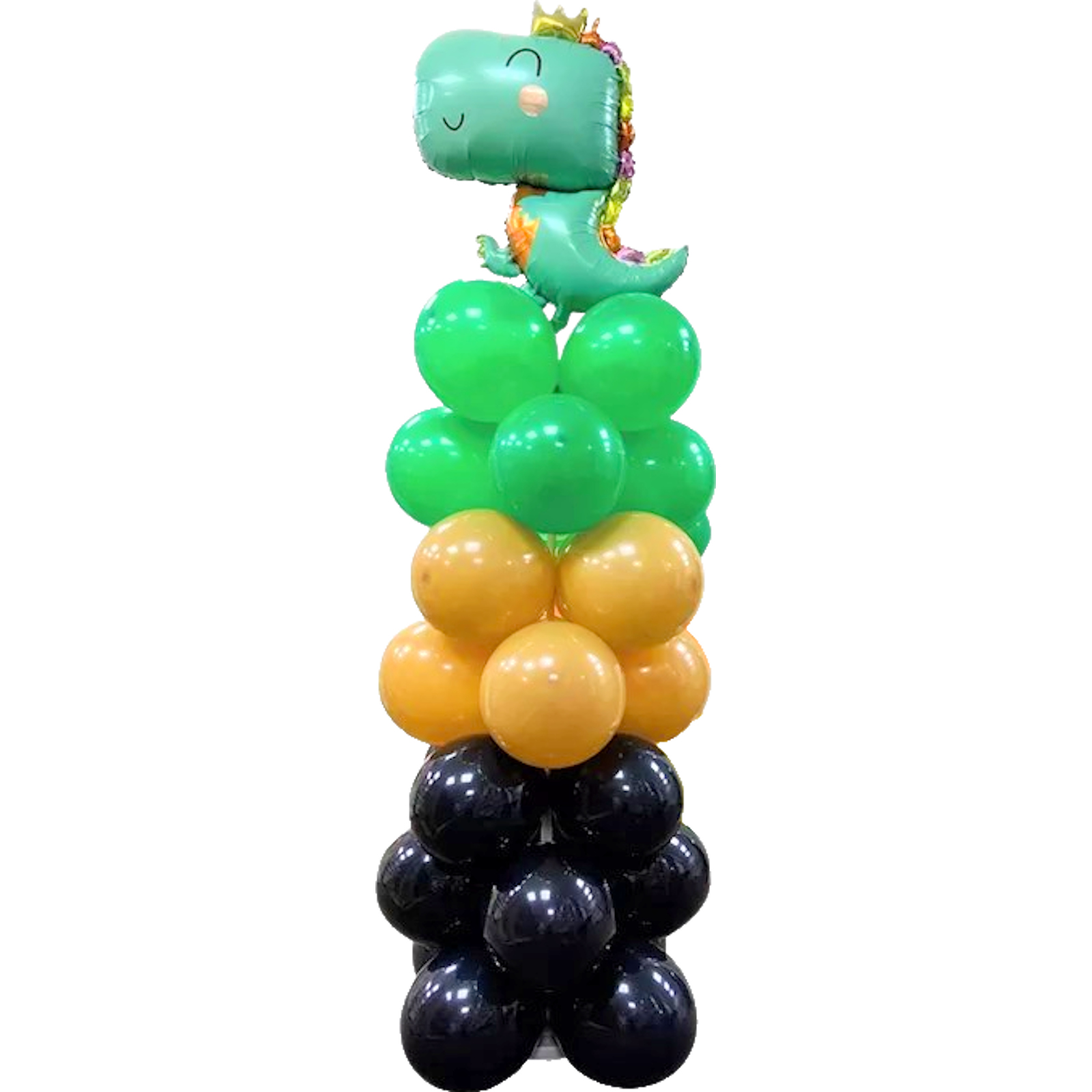 DIY Dinosaur Balloon Stand (36 balloons)