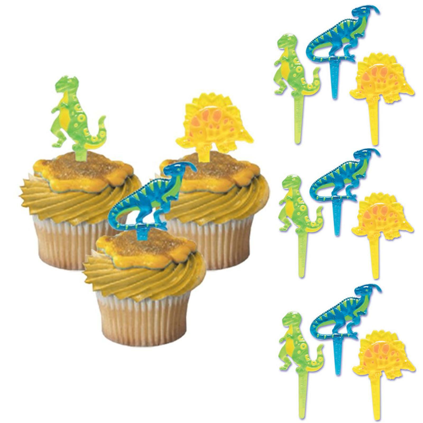 Dinosaur Cupcake Picks (Pack of 12)