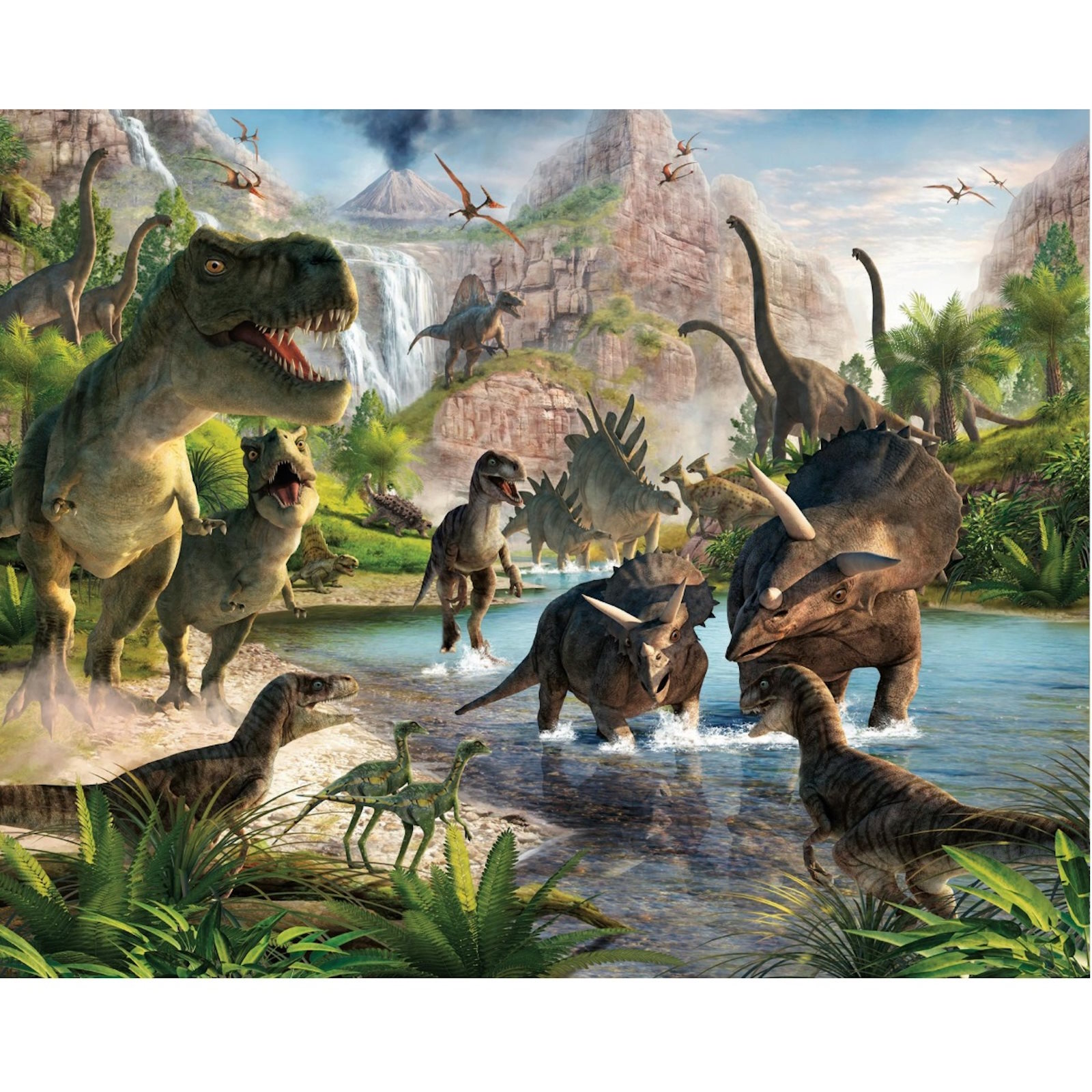 Dinosaur Large Fabric Backdrop